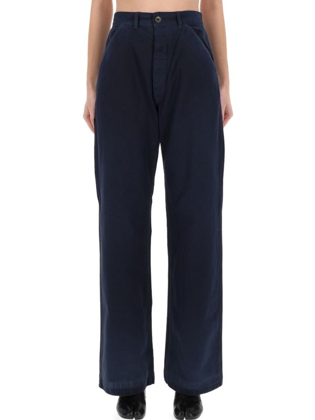 maison margiela Blue Relaxed High Rise Jeans-picture-45