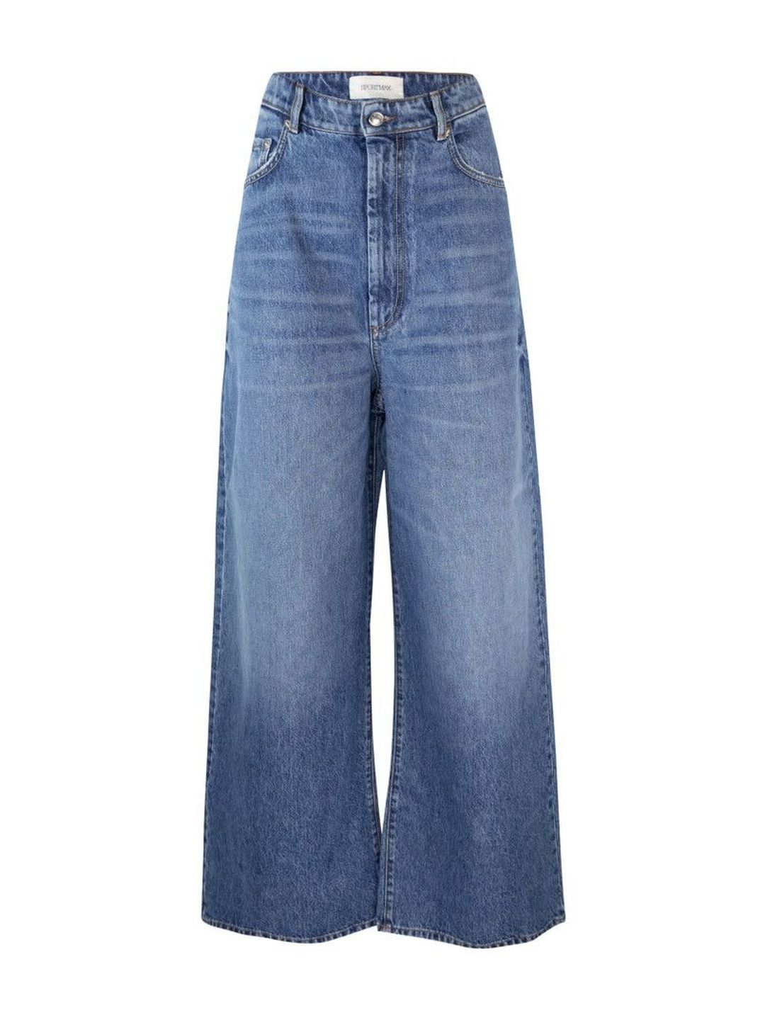 sportmax Blue Oversized Low Rise Jeans-picture-52