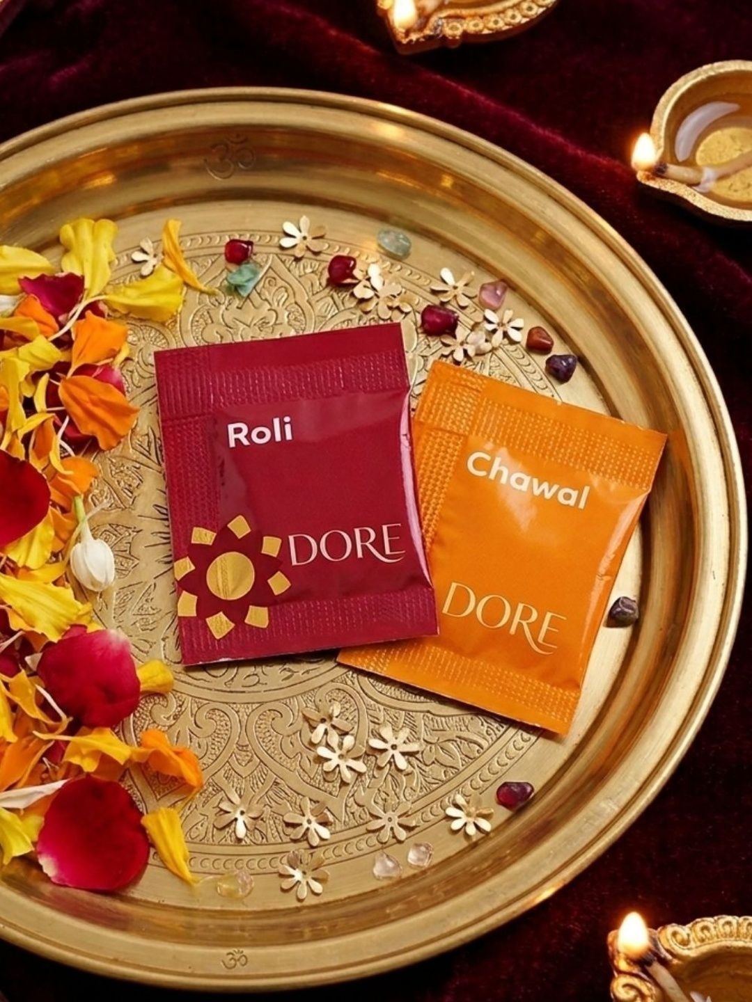 Dore Pastel Jaipuri Meenakari Floral Rakhi with Mint Beads and Zari Thread-picture-38