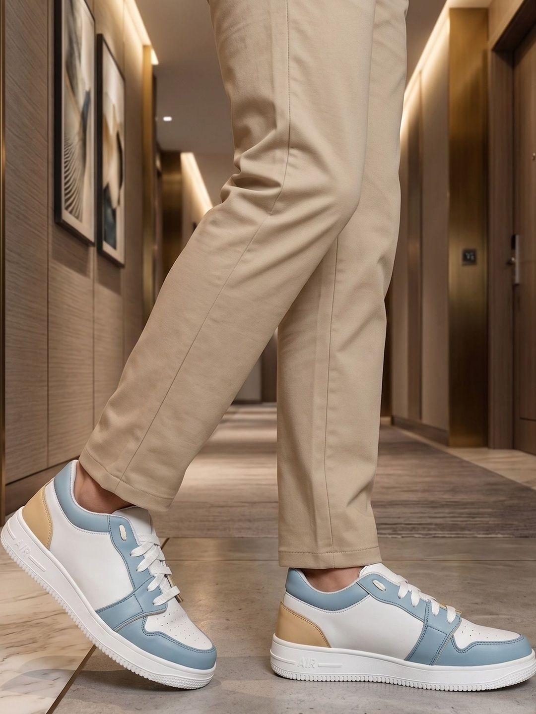 Provogue Men Colourblocked Sneakers-picture-26