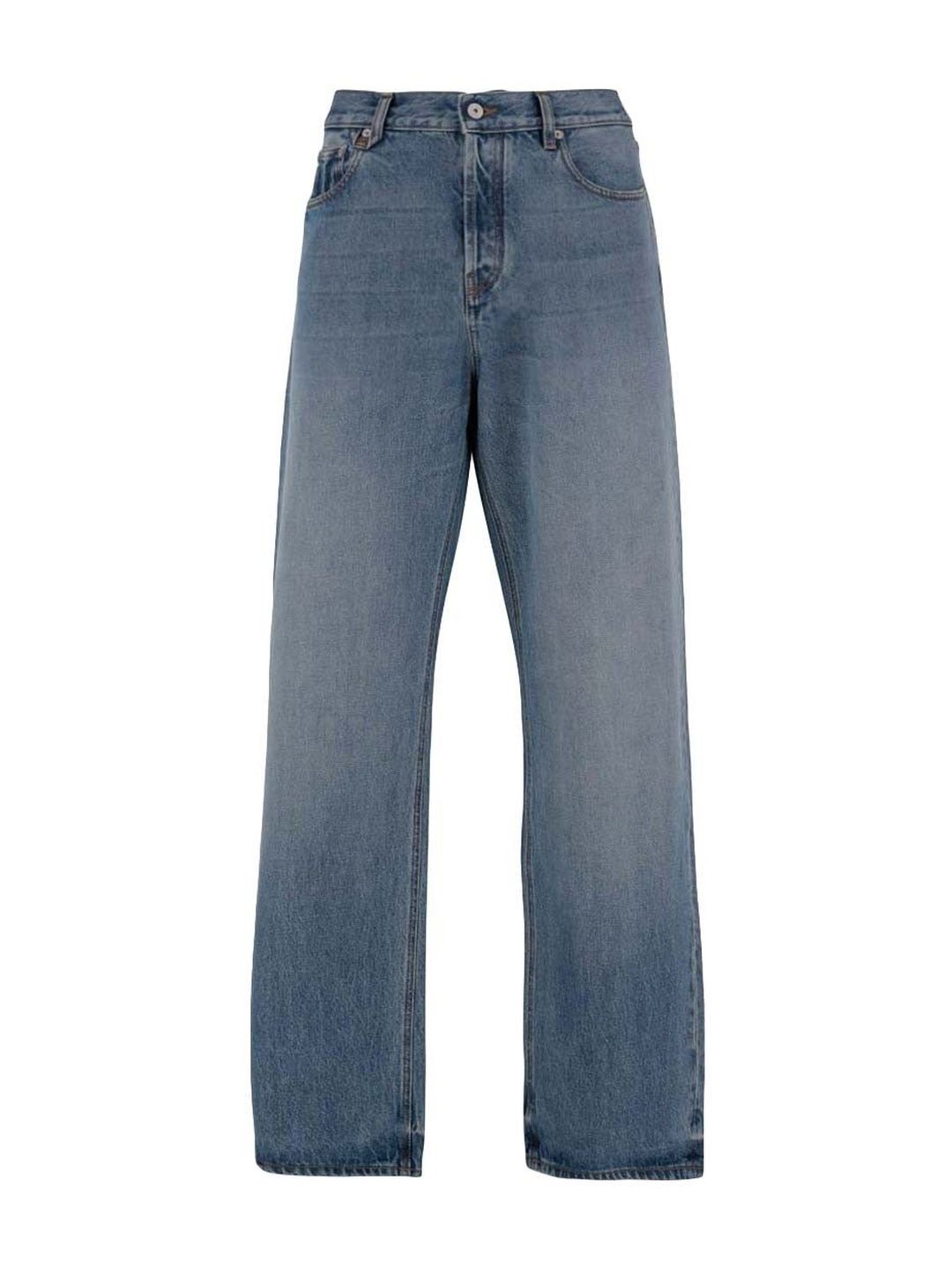 Blue Mid Rise Jeans-image-25