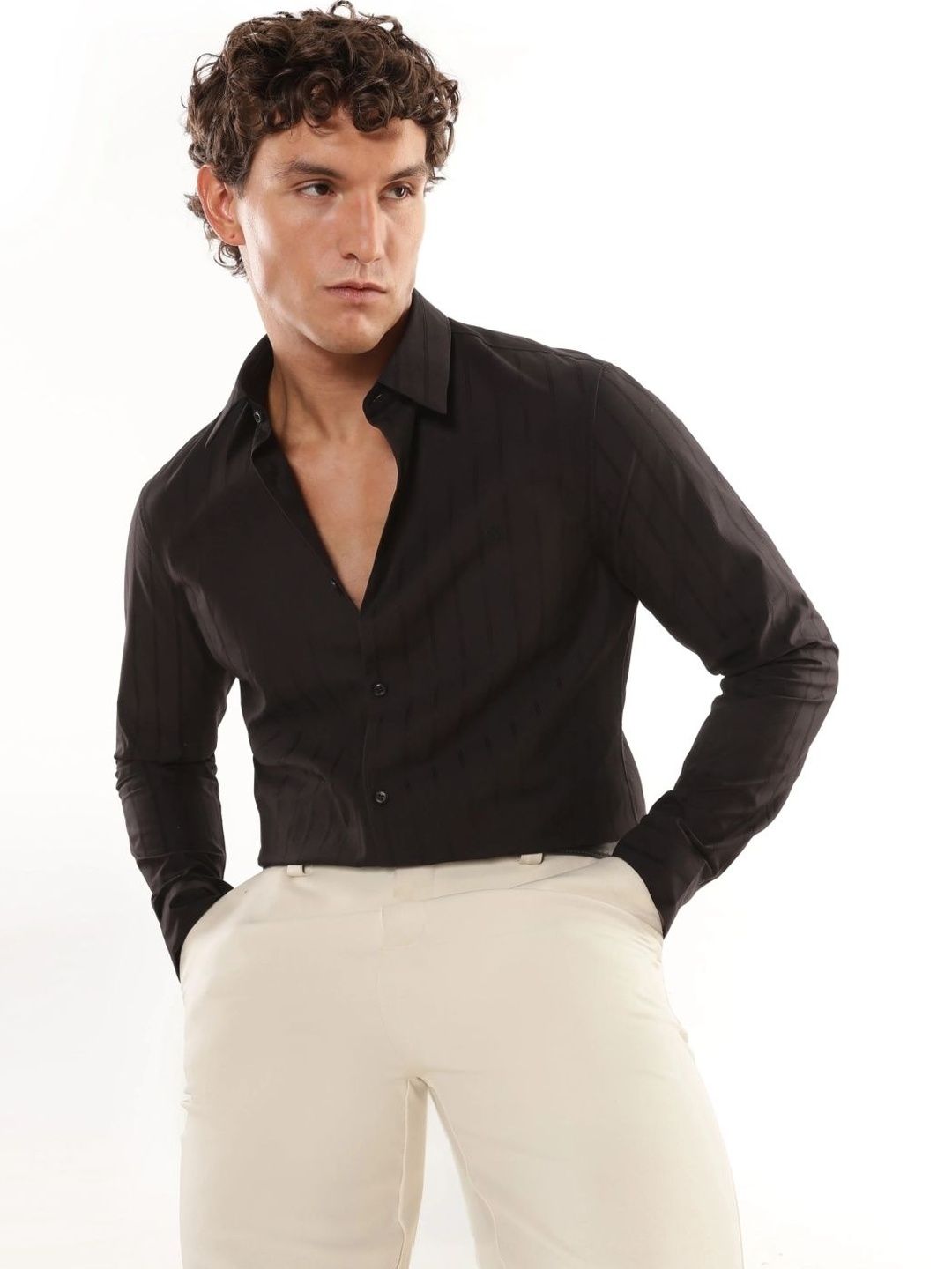 Calvin Klein Jeans Men Slim Fit Semiformal Shirt-picture-21