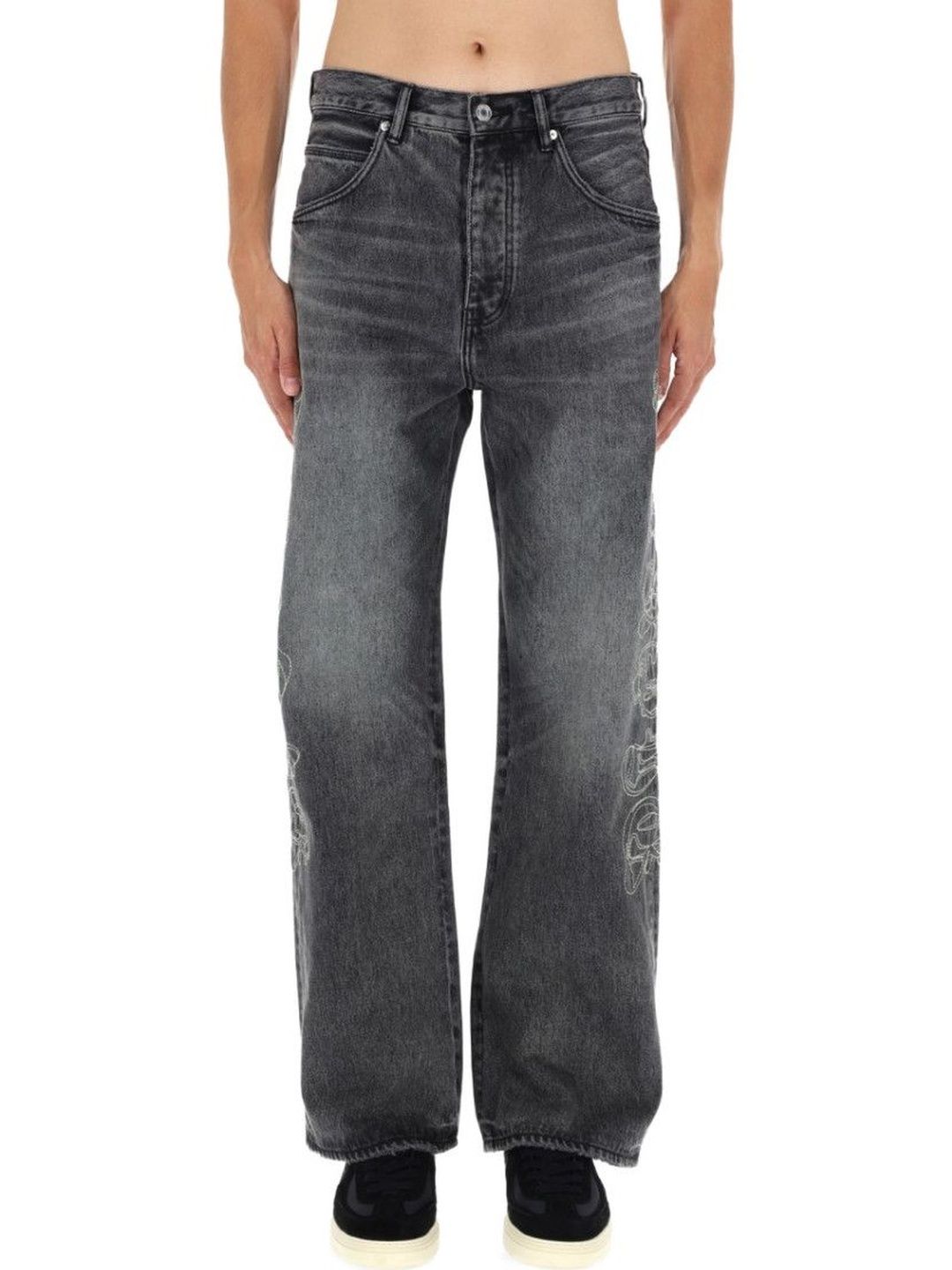 Black Mid Rise Jeans-image-15