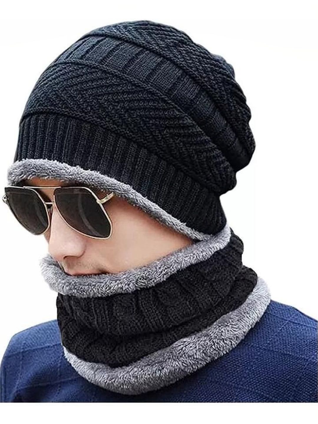 Evanden Men Woollen Beanie Cap-picture-44