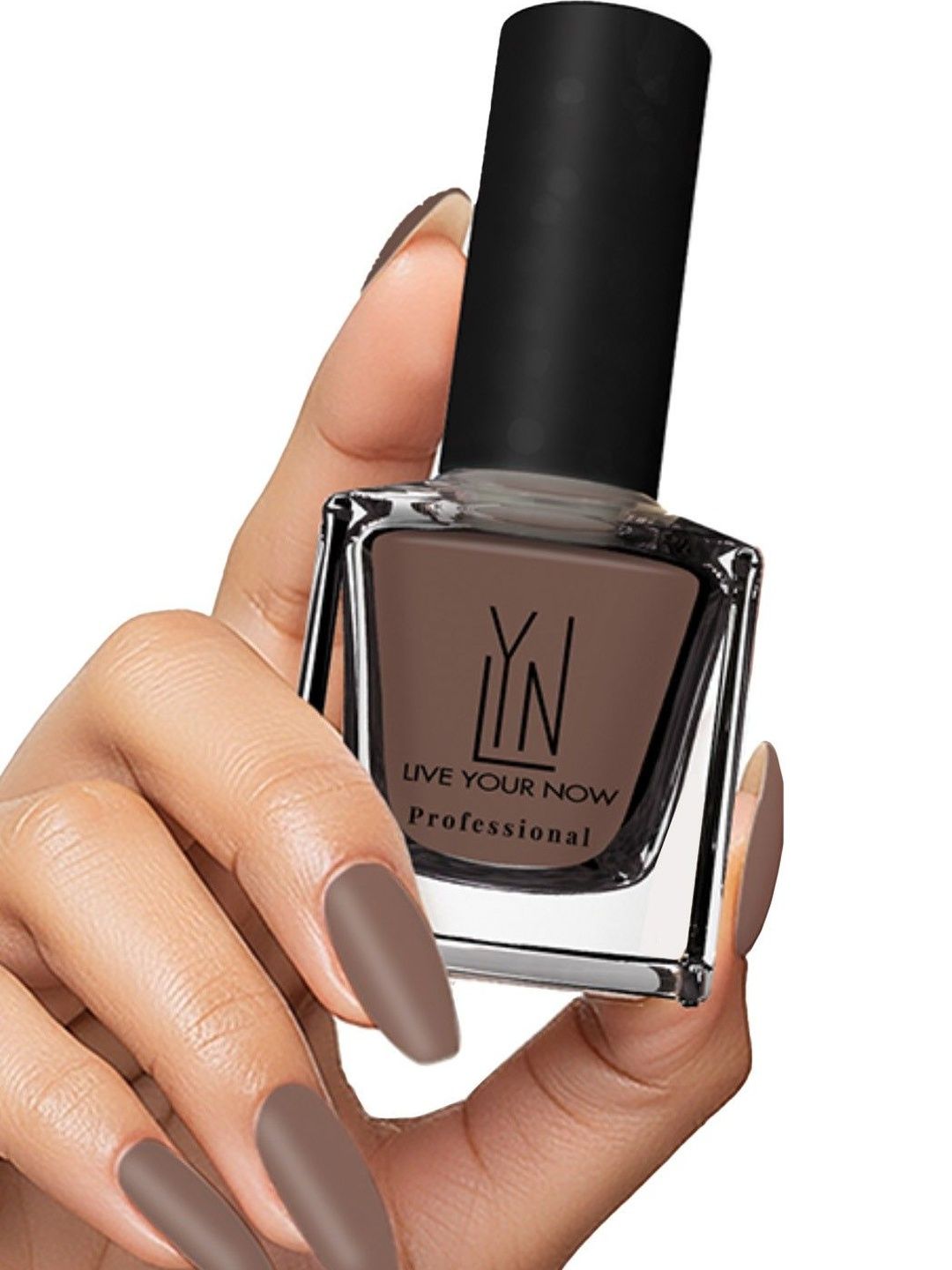 LYN LIVE YOUR NOW Long Lasting Fast Dry Nail Lacquer - 12 ml - Brown Clay 19-image-49