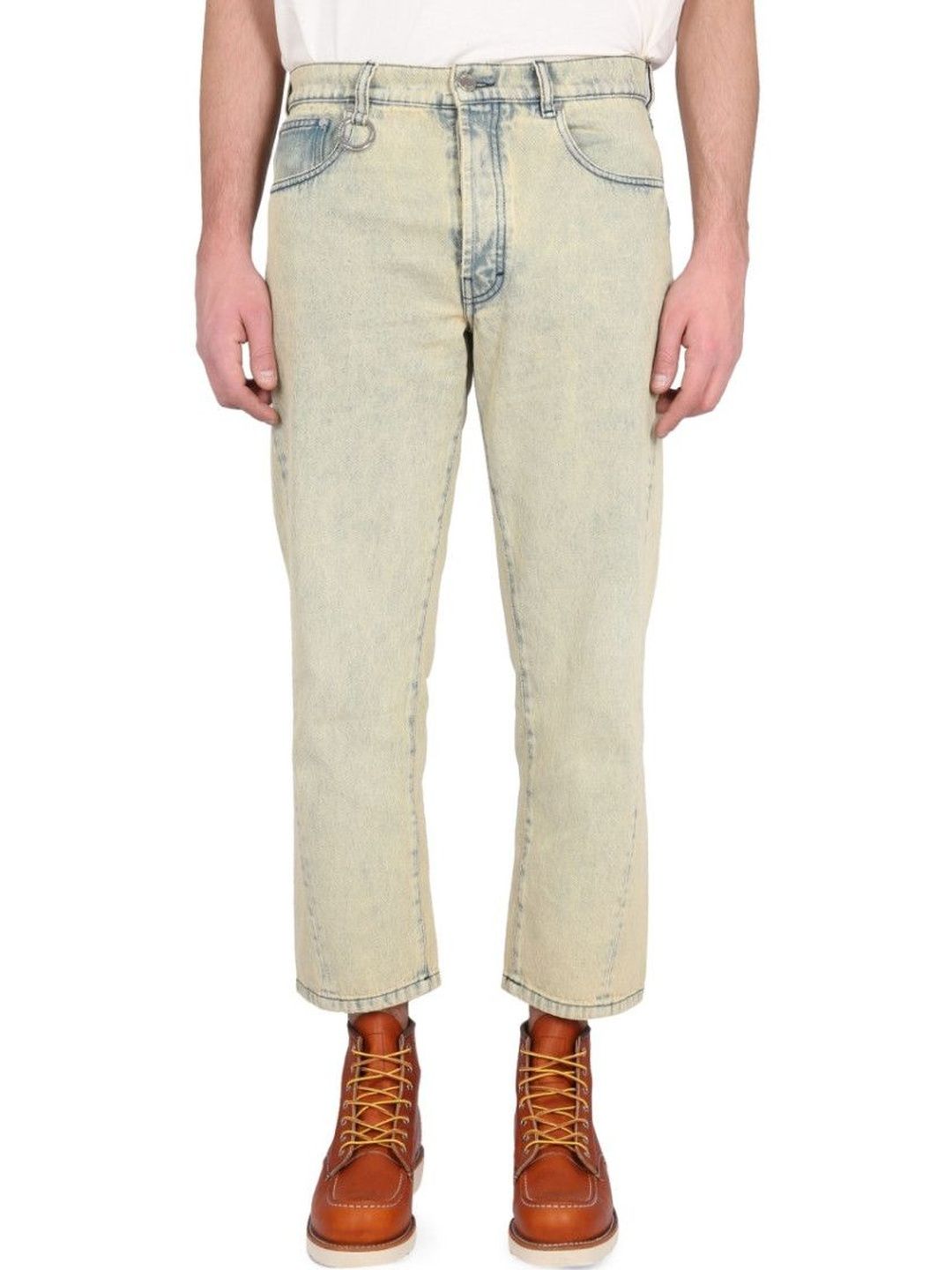 etudes Yellow High Rise Jeans-picture-30