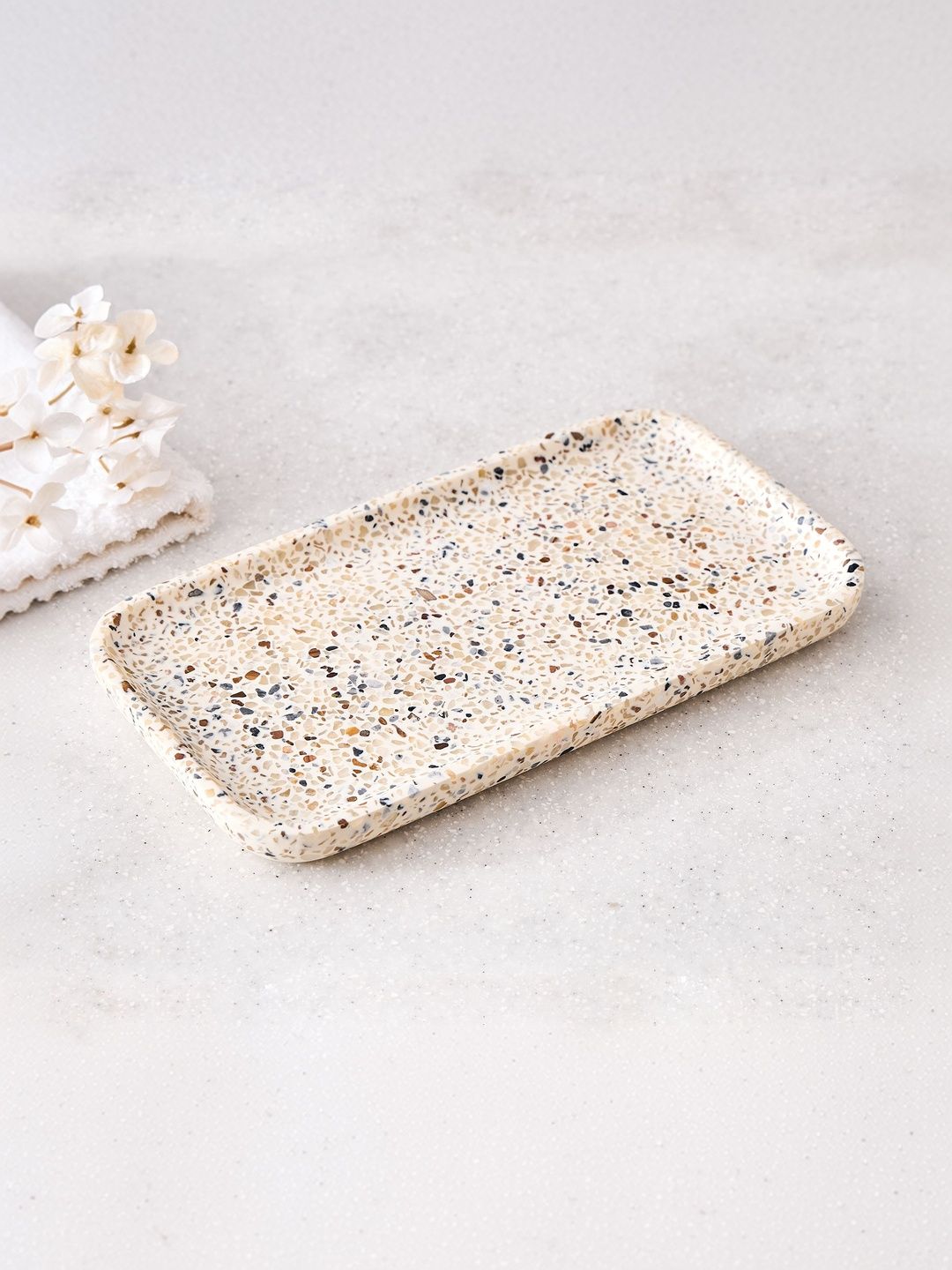Home Centre Beige Abstract Marble Soap Dish-picture-19