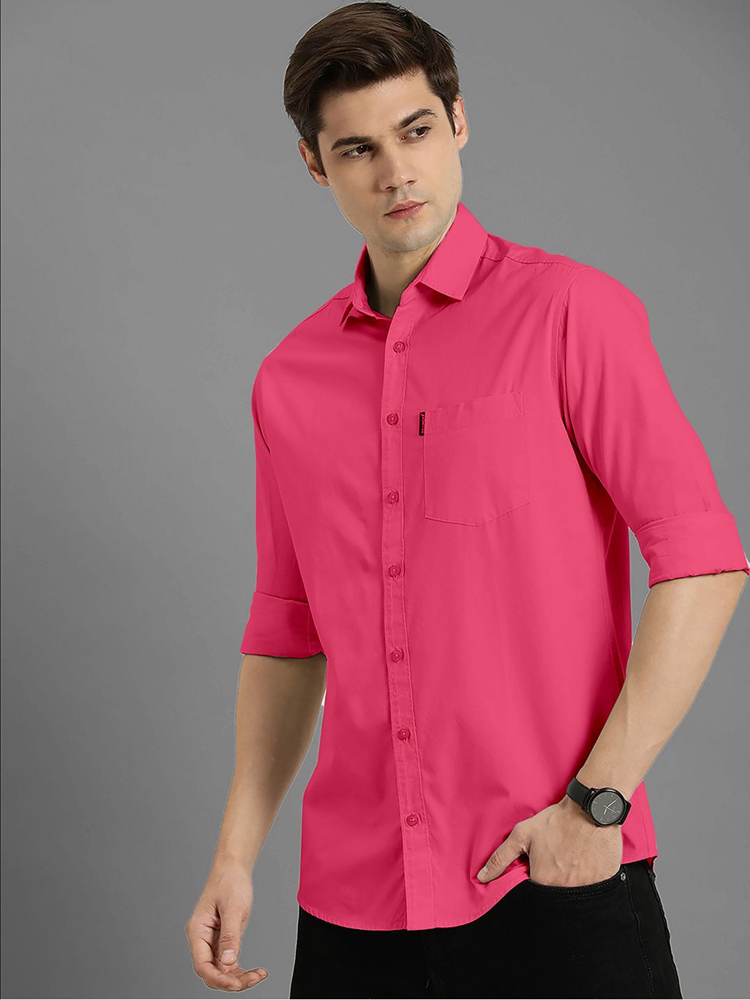 CHROVEL Men Classic Casual Shirt-picture-35