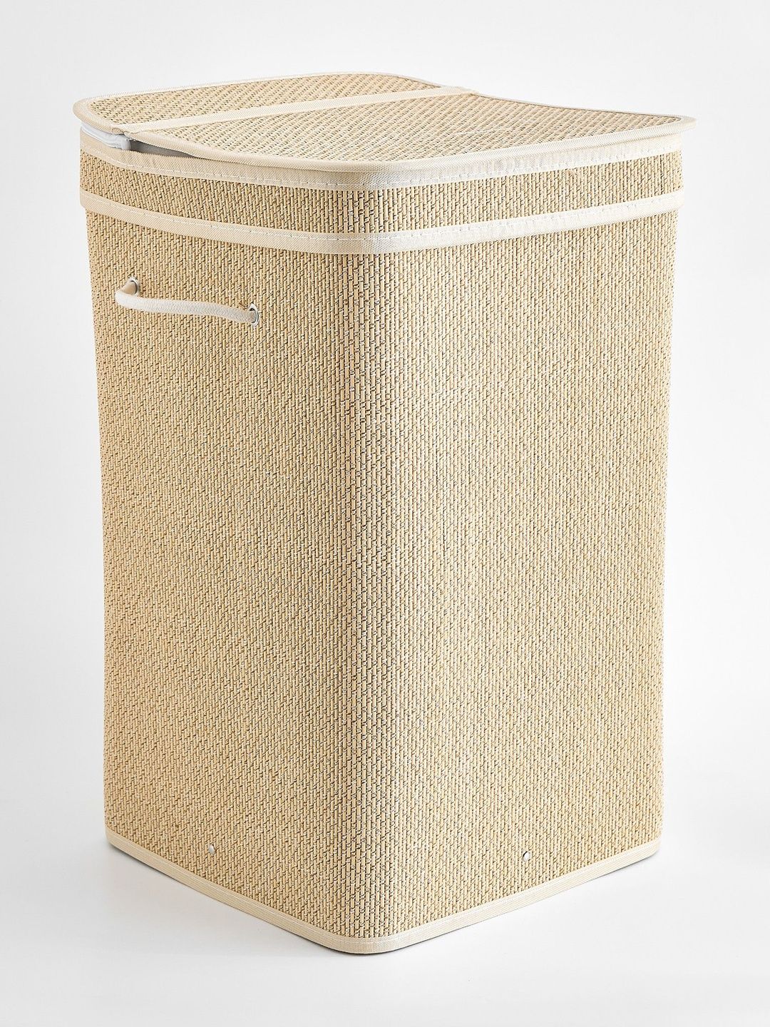 Home Centre Beige Bamboo Laundry Bag-picture-34