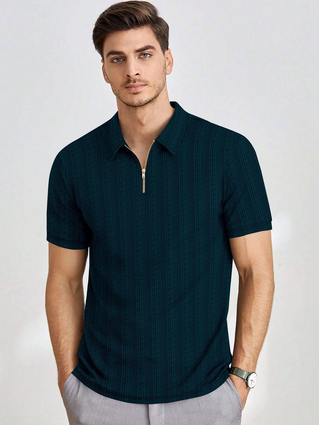 Moda Rapido Men Polo Collar T-shirt-picture-37