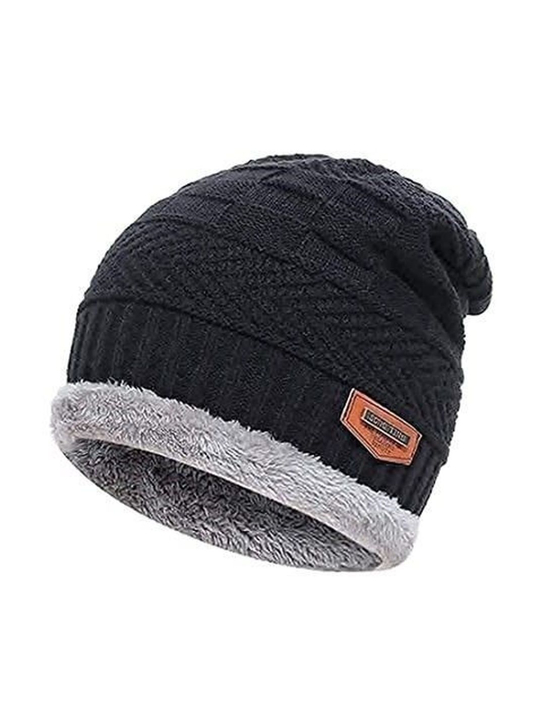 Evanden Unisex Woollen Beanie-picture-13