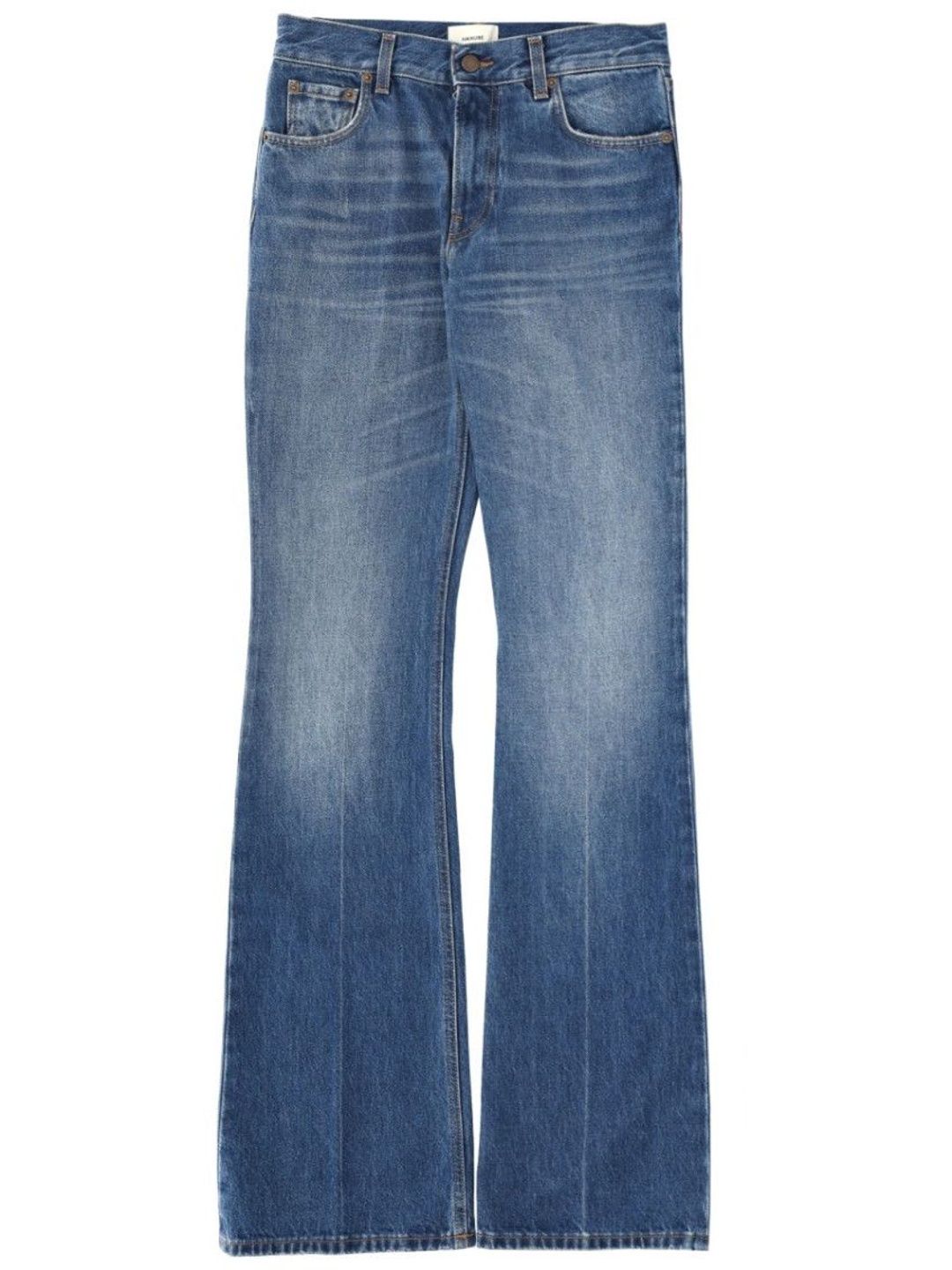 haikure Blue Flared High Rise Jeans-picture-22