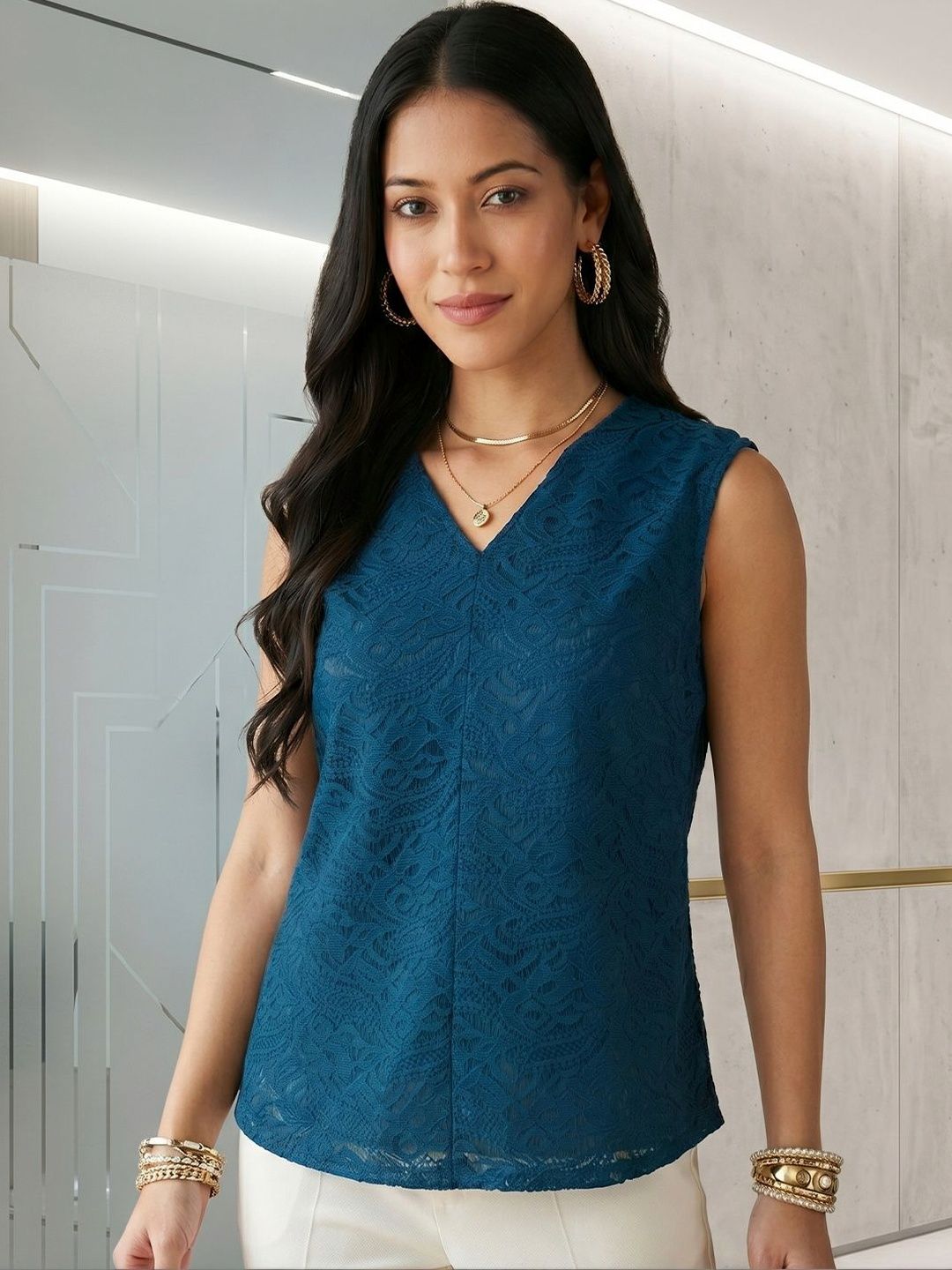 all about you Lace Top-picture-53