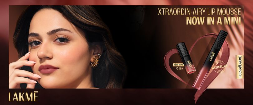 Buy Lakme Xtraordin-airy Lip Mousse Mini With Velvet Matte Finish