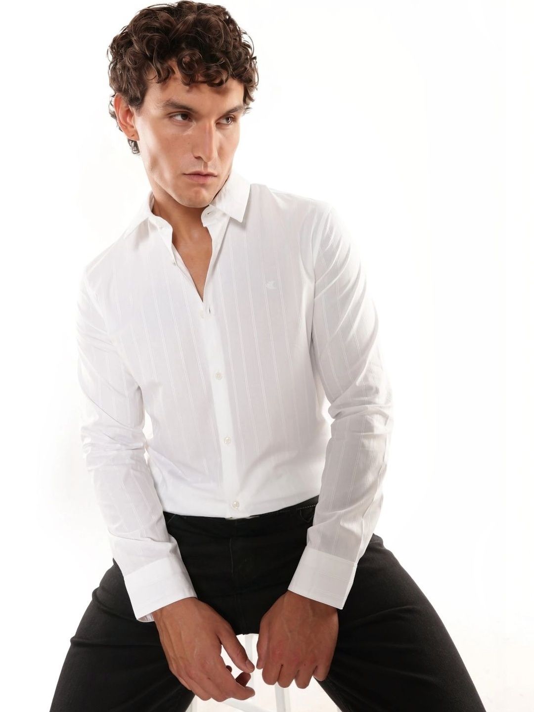 Calvin Klein Jeans Men Slim Fit Casual Shirt-picture-47