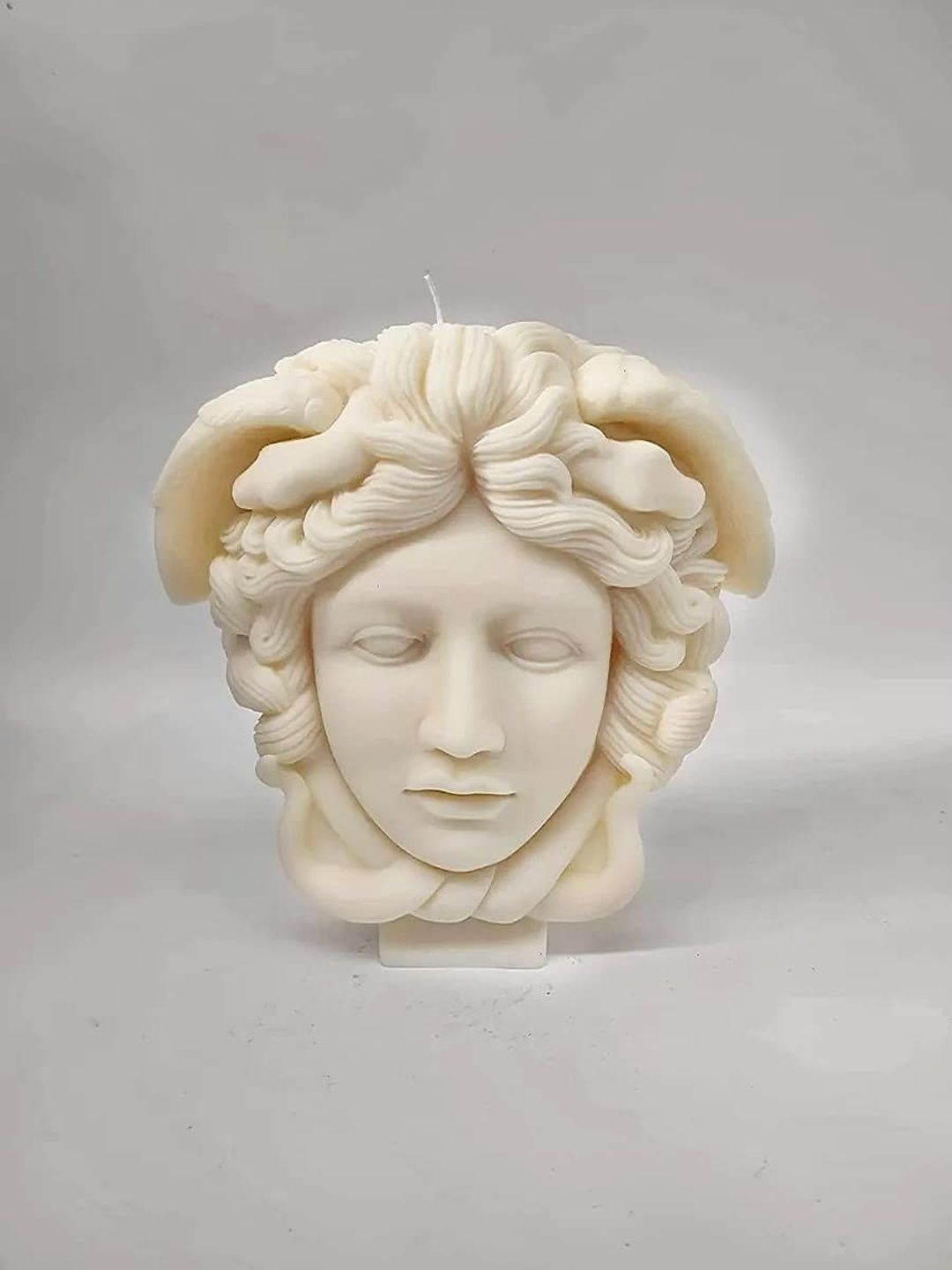 SORCISH Cream-Coloured & Cream-Coloured 1 pieces Candle-picture-16