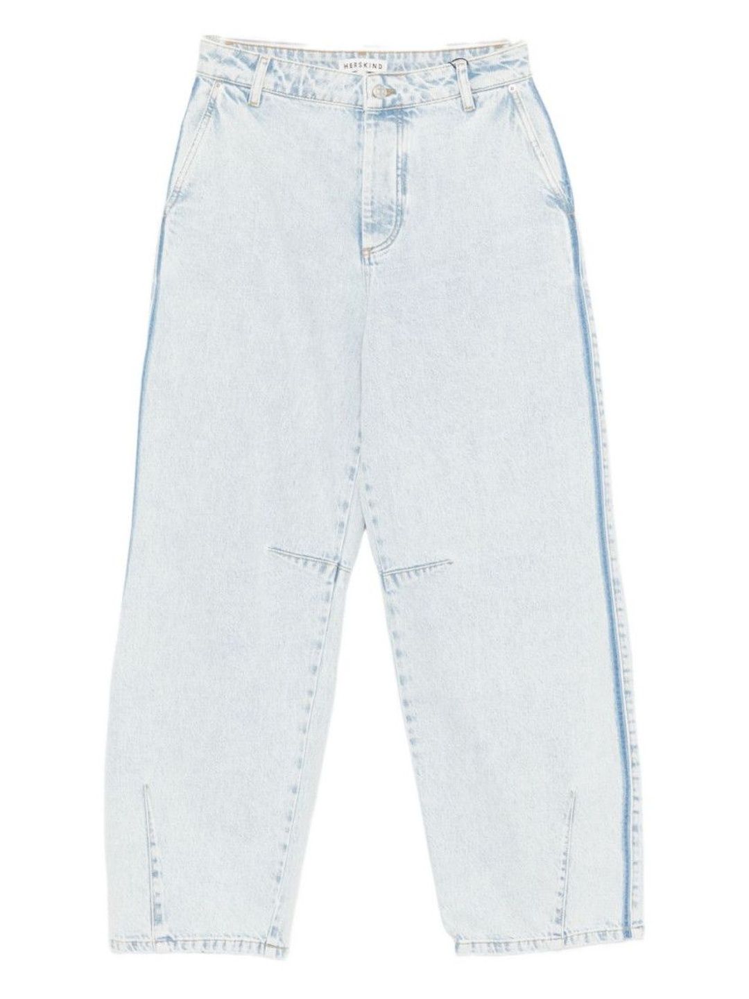herskind Sky Blue Relaxed High Rise Jeans-picture-34