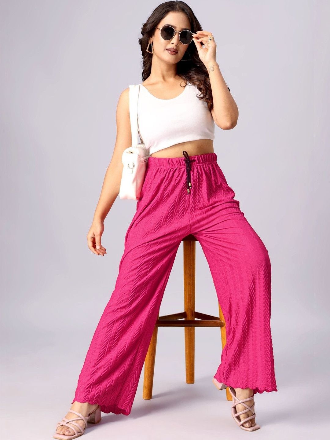 Tijarat Women Knitted Palazzos-picture-10