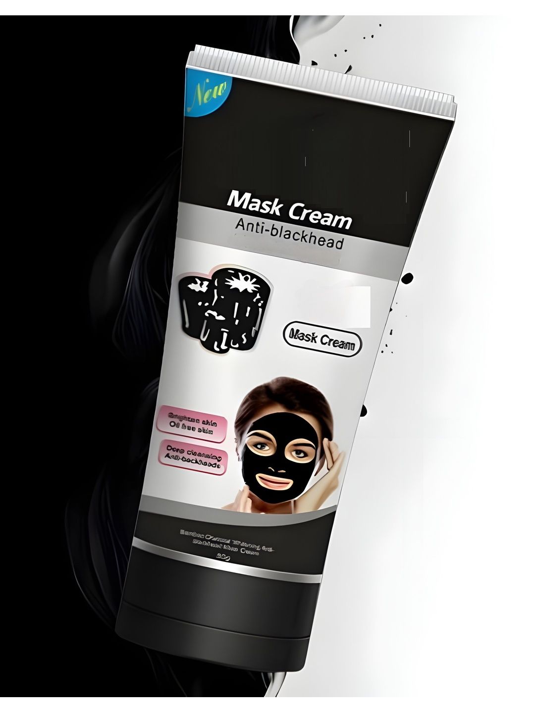 ShopCircuit Charcoal Mask Cream For Black Head Remover - 130 ml-image-15
