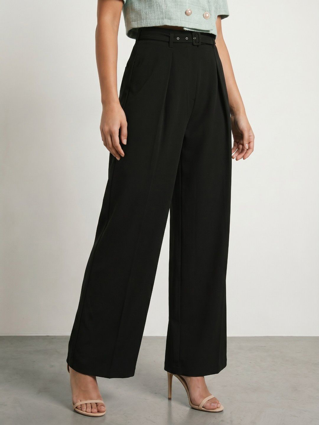 Phosphorus x The Devil Wears Prada Women Pleated Trousers-picture-39