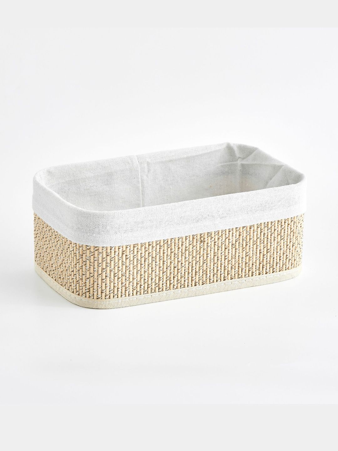 Home Centre Beige Bamboo Laundry Bag-image-37