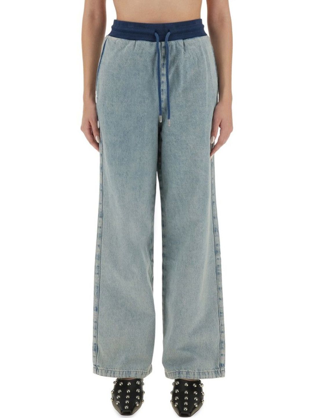 moschino Denim Loose High Rise Jeans-picture-14