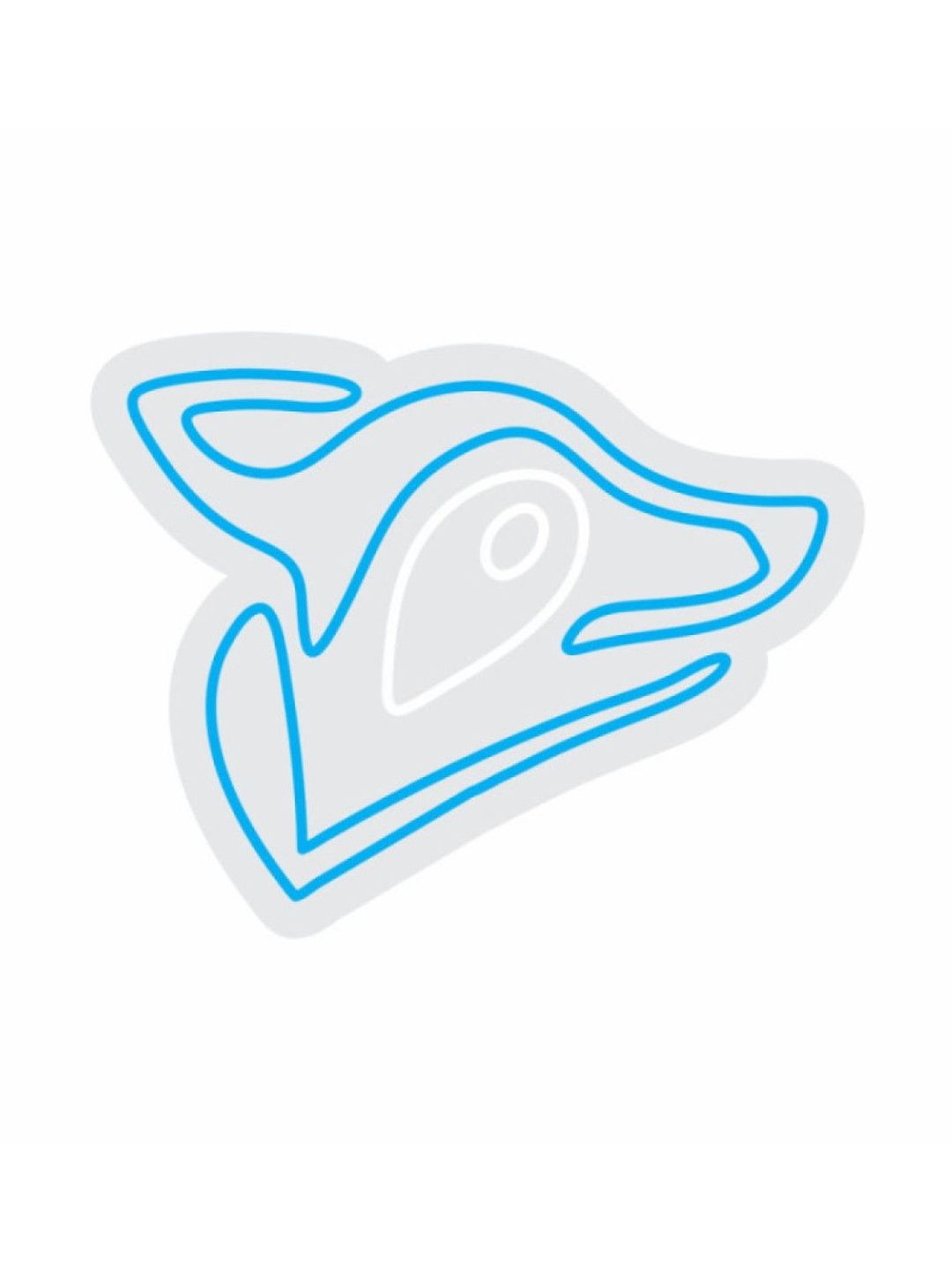 Custom Neon Dog Head Outline Neon Sign-picture-57