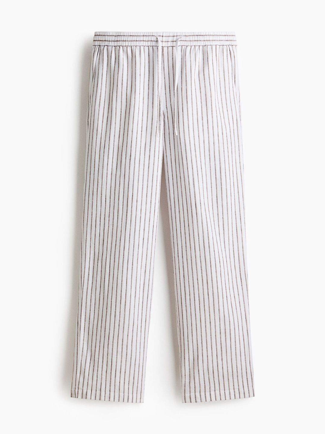 H&M Relaxed Fit Linen-blend Trousers