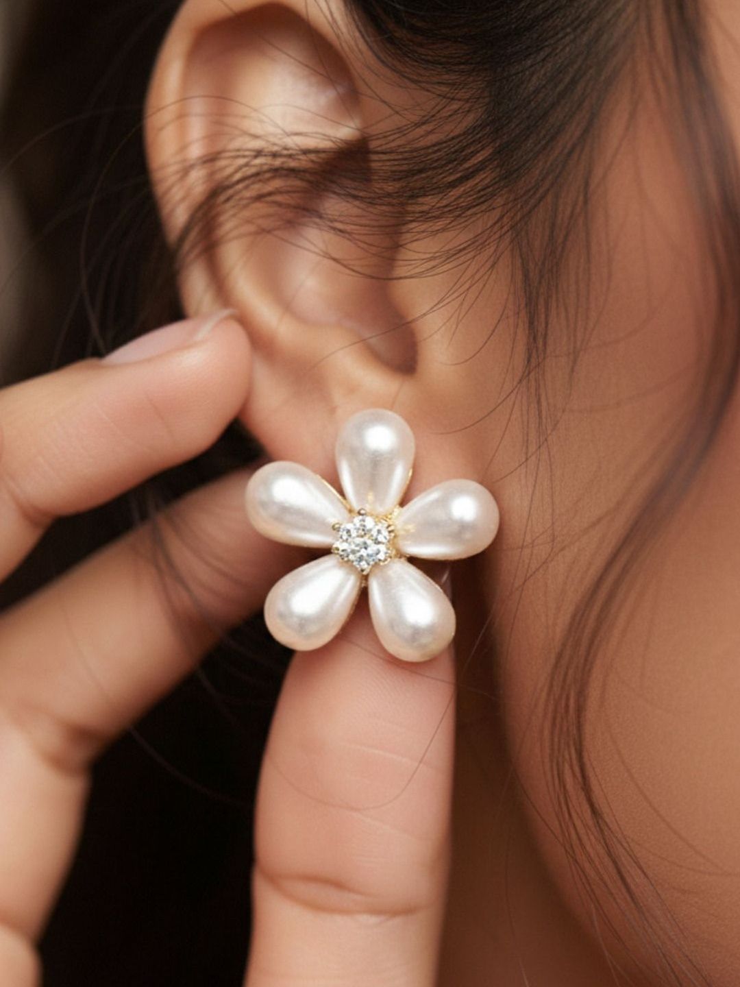 SZN Floral Studs Earrings-picture-15