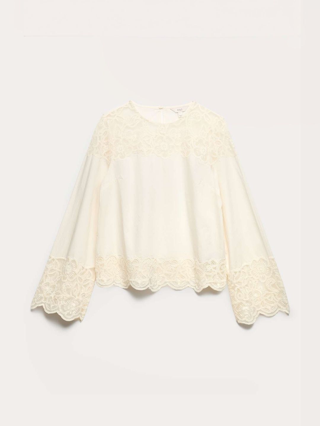 Marks & Spencer Embroidered Cutwork Tops-picture-14