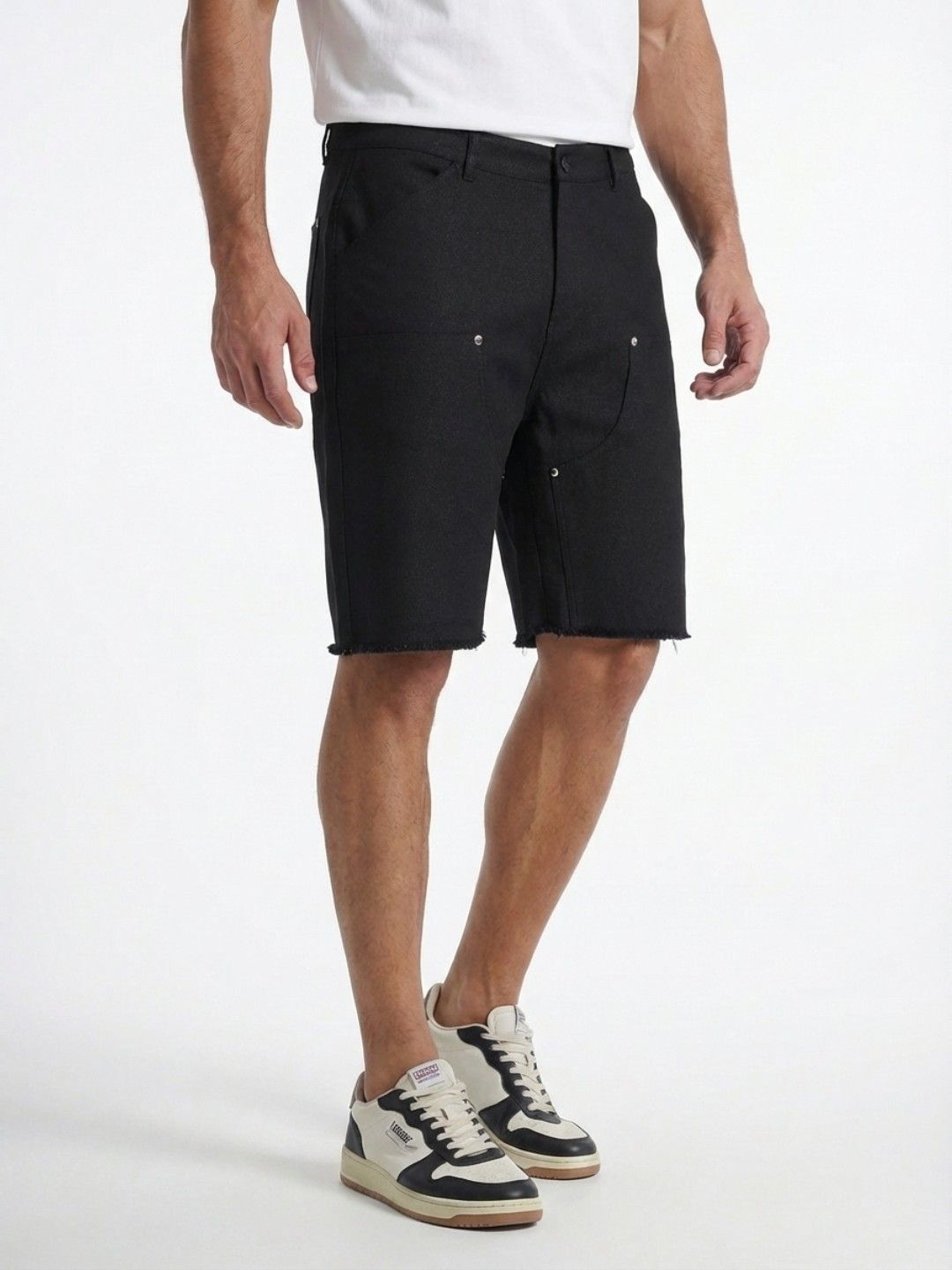 glitchez Men Relaxed Fit Shorts with Oversized Pockets-picture-12