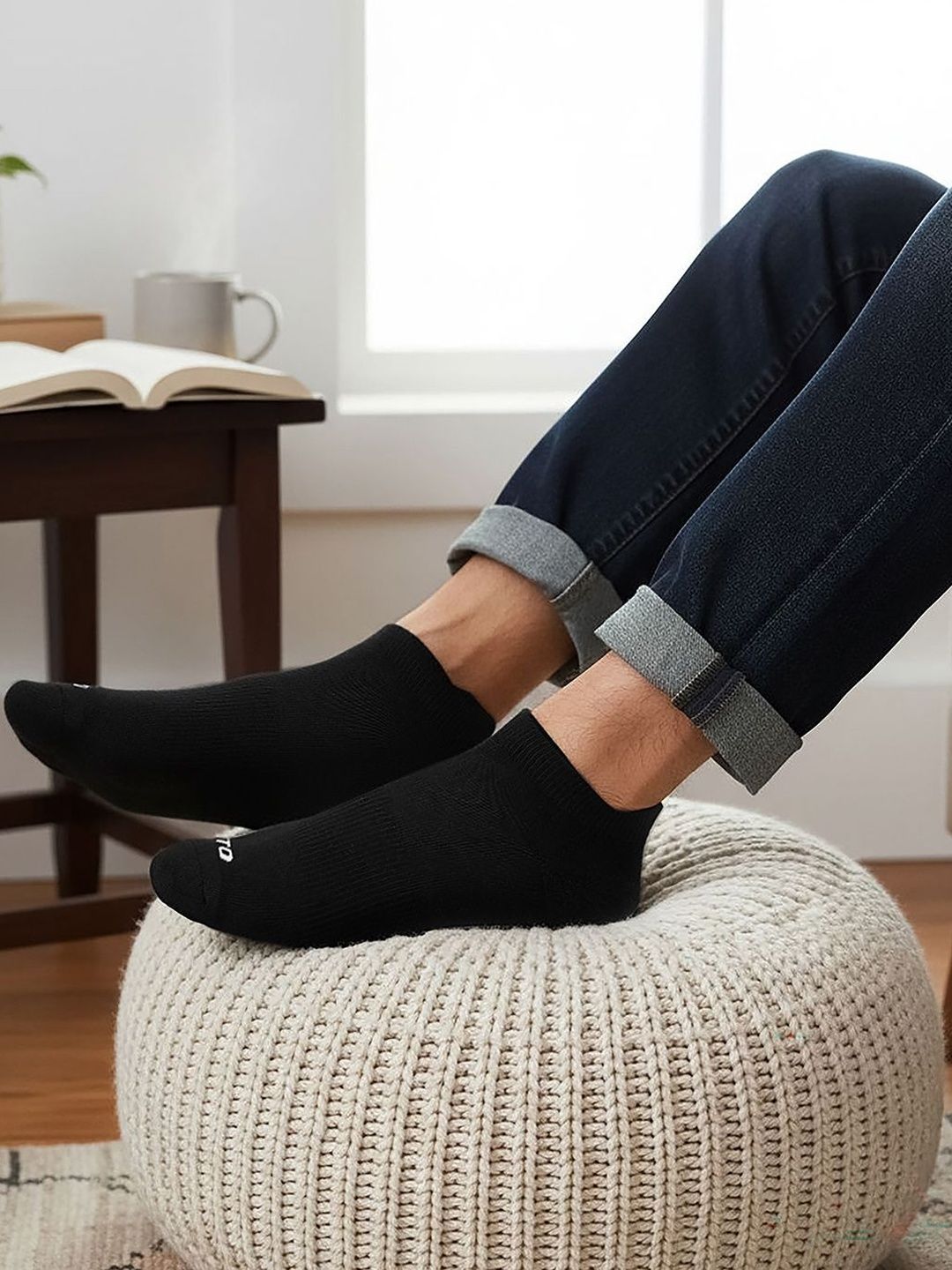 Lotto Unisex Cotton Ankle Length Socks-picture-35