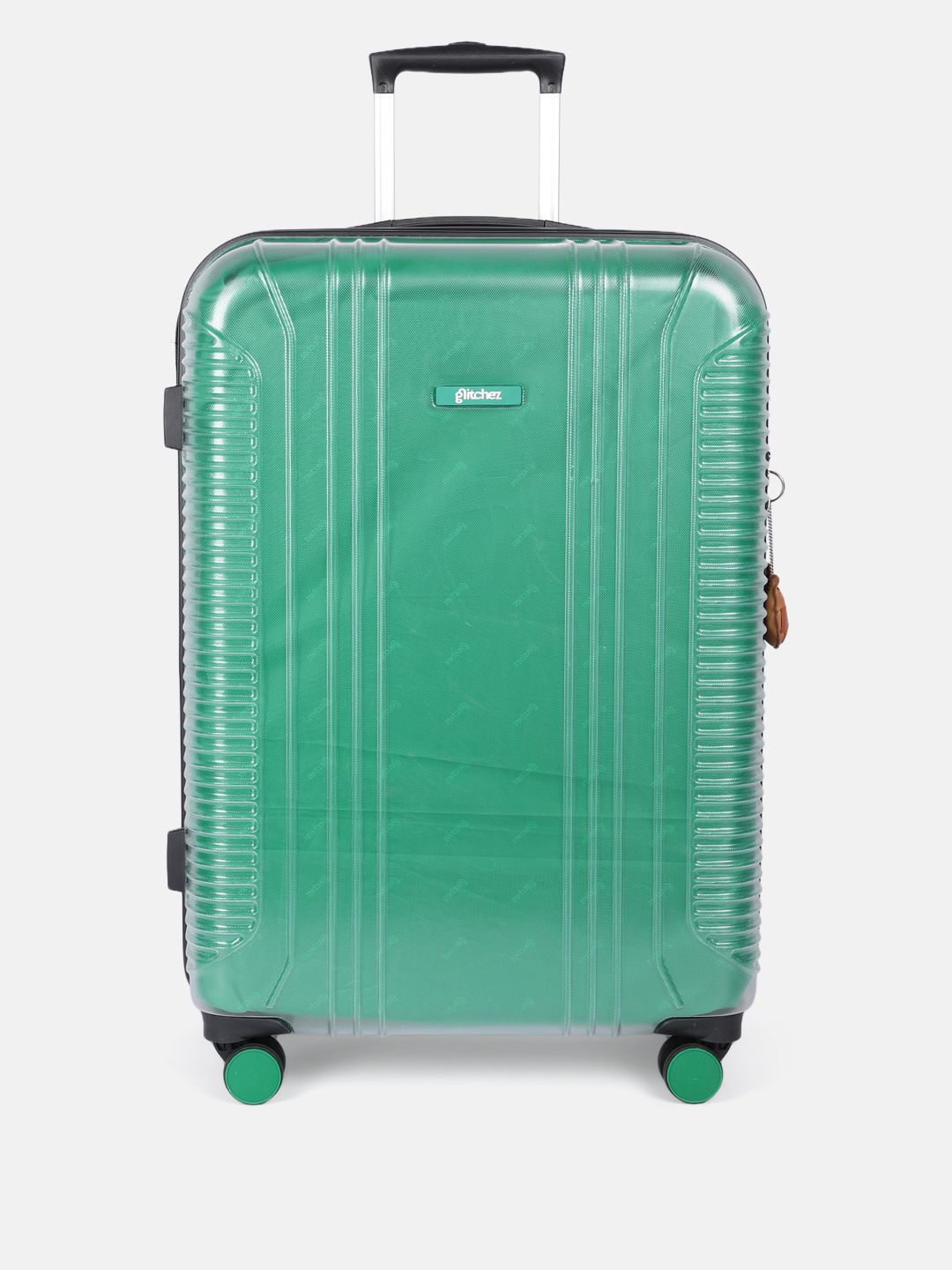 glitchez Kepler Medium Trolley Suitcase with Keychain - Volume 90 L-image-2