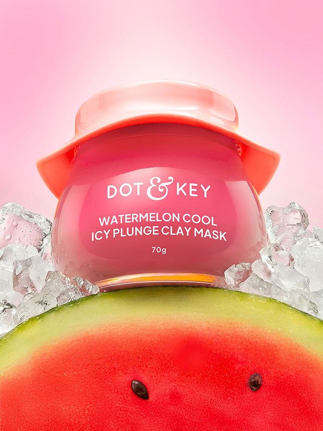 DOT & KEY Watermelon Cool Icy Plunge Clay Mask Non-Drying & Controls Excess Oil-image-41