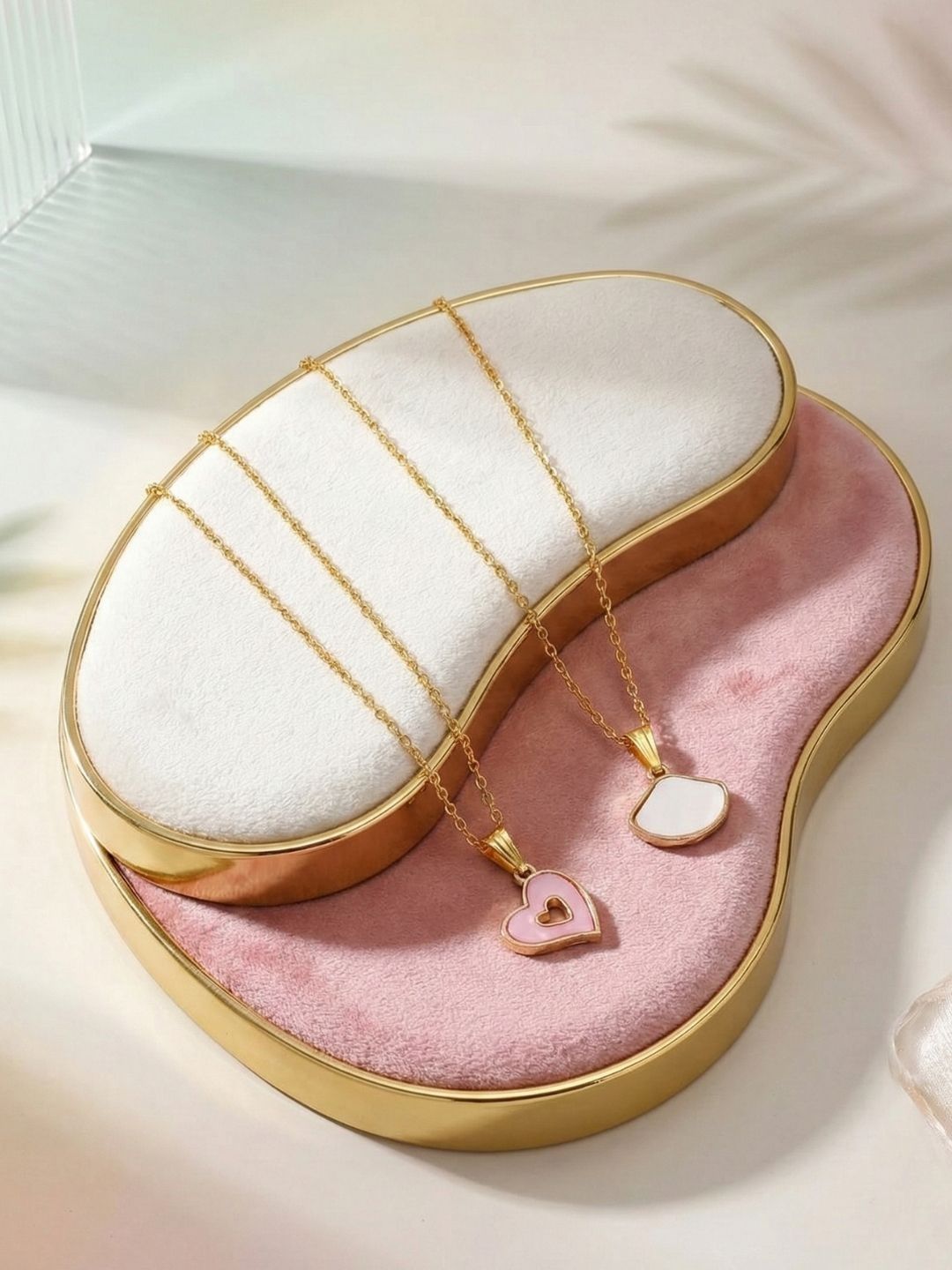Lara Karen Pack Of 2 Gold-Plated Pendant-picture-30
