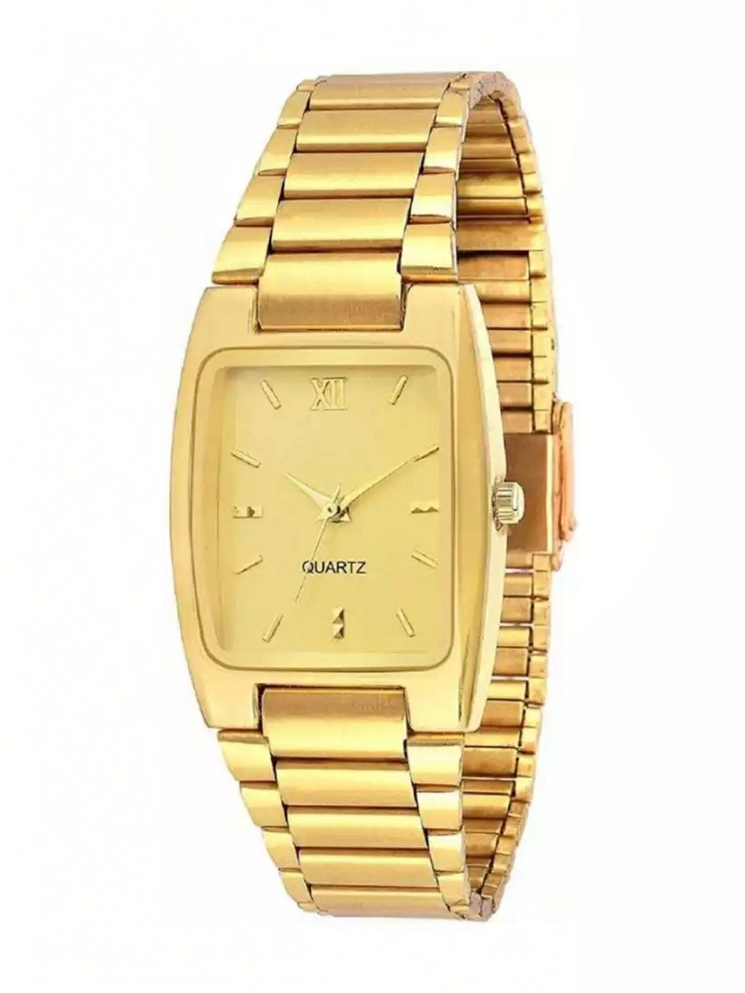 Blutech Men Dial & Straps Watch RK-01 MEN GP SQUARE GOLD DAIL-image-25