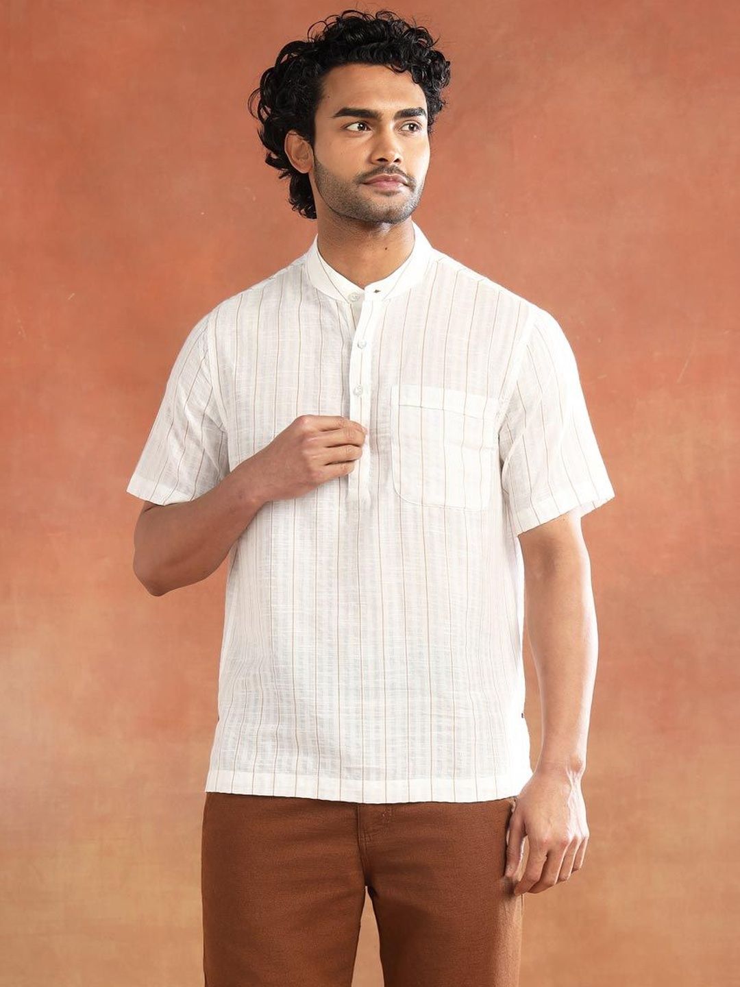 Fabindia Men Striped Kurta-picture-47