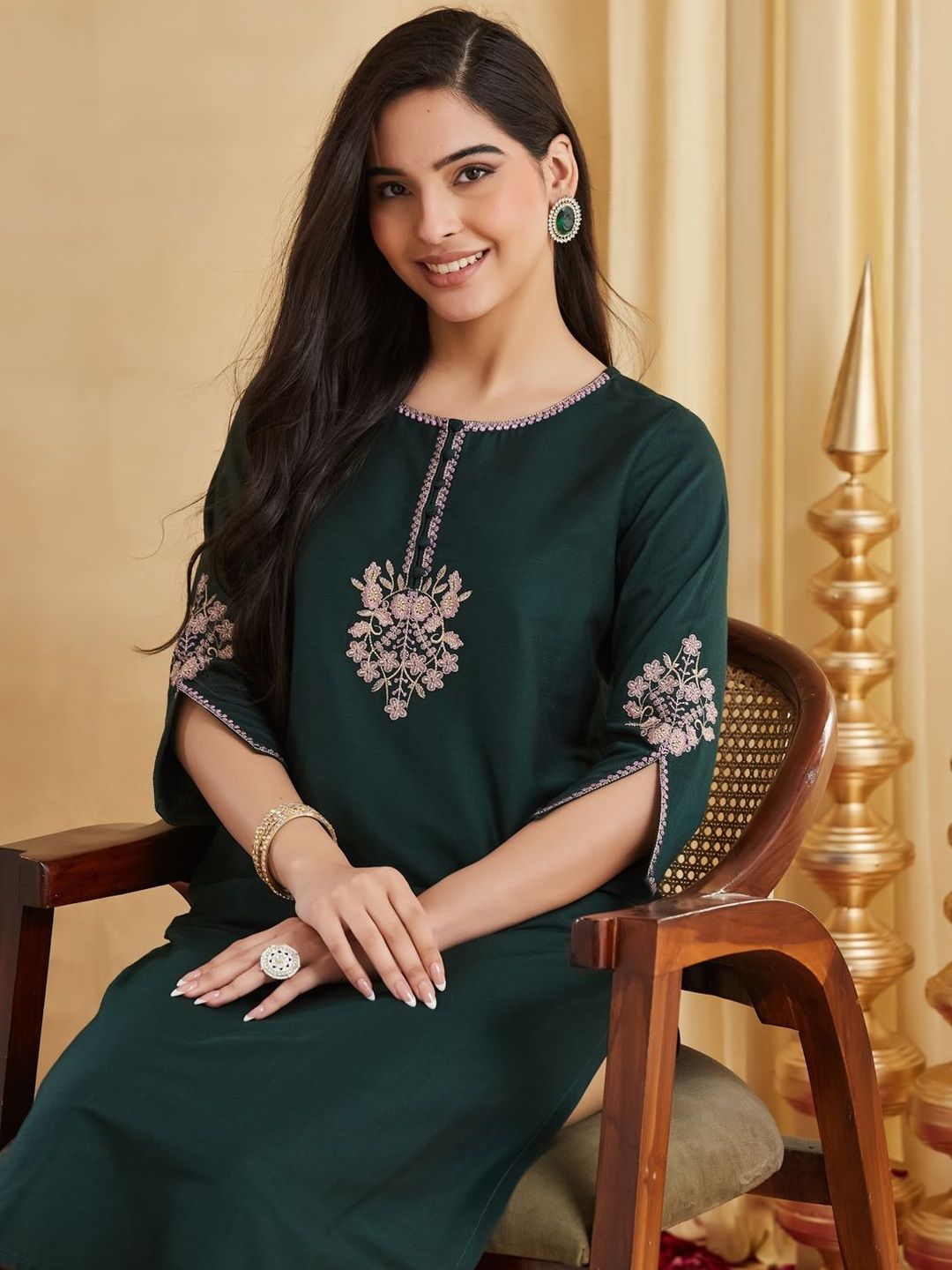 Anouk Women Embroidered Kurta-picture-22
