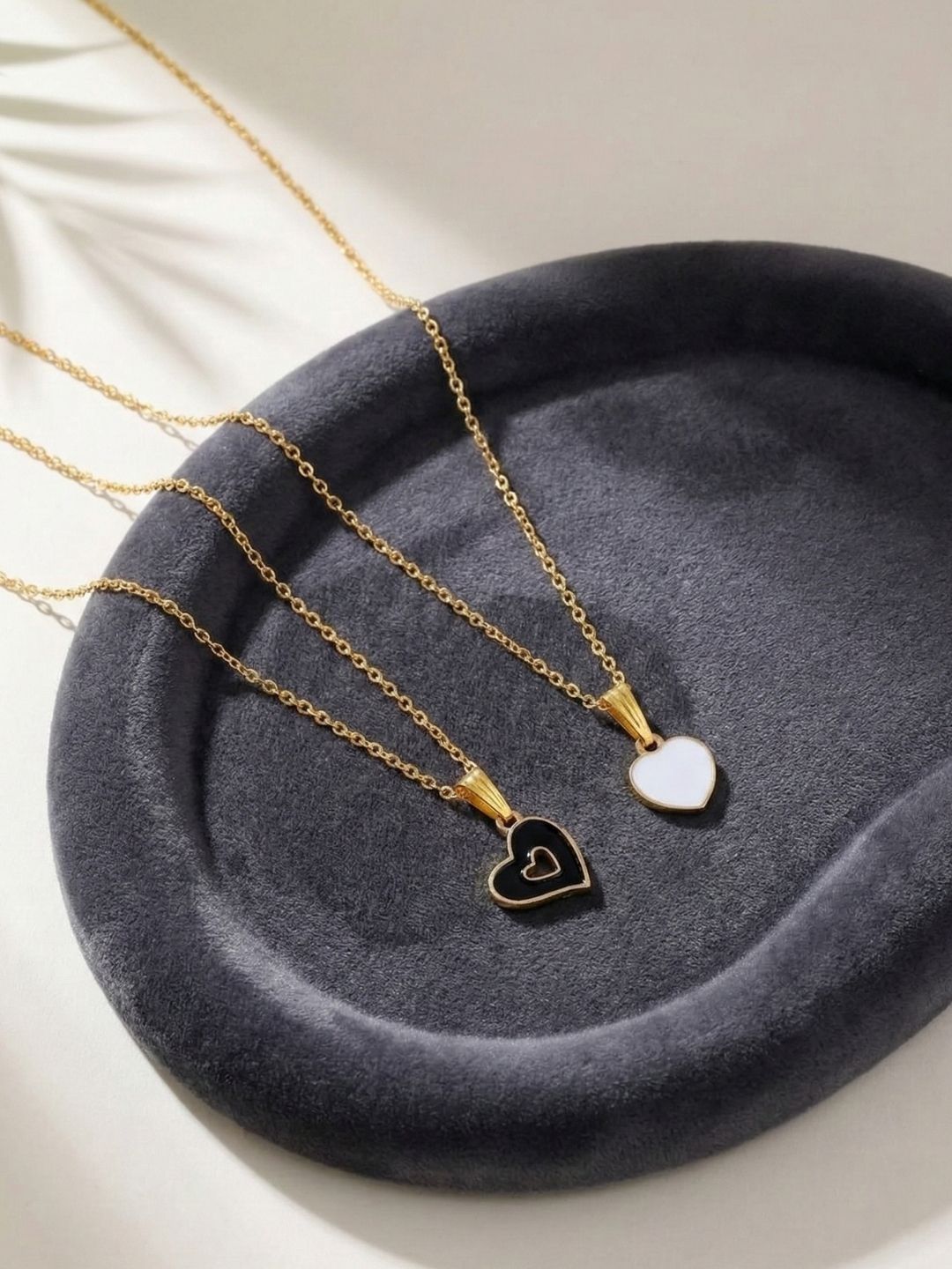 Lara Karen Brass Gold-Plated Pendant And Chain-picture-37