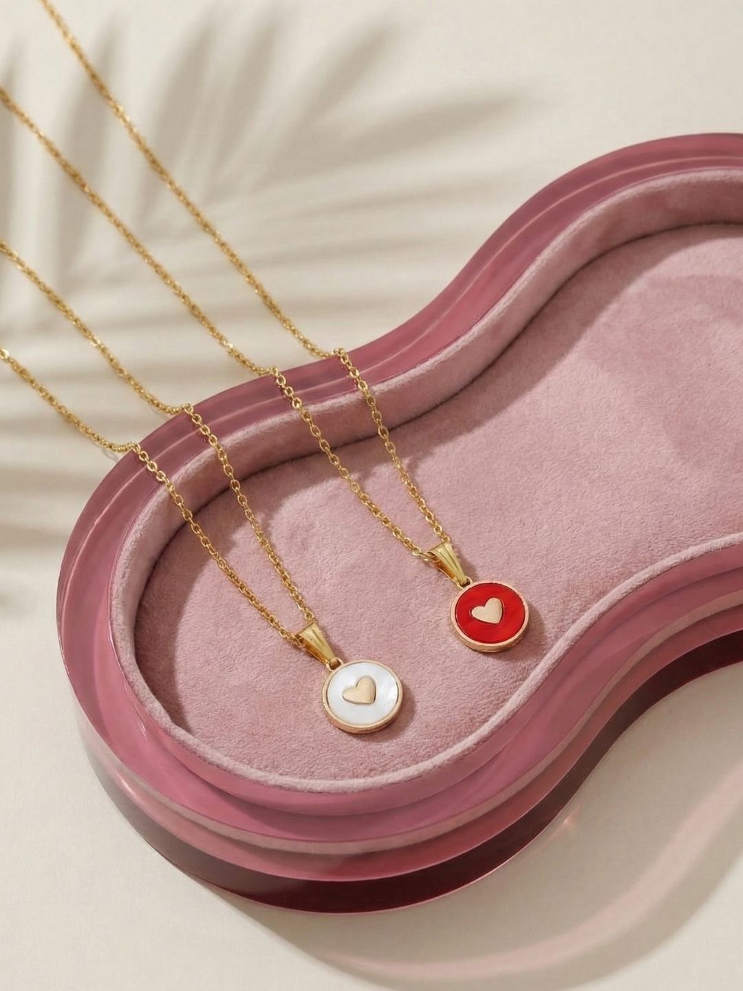 Lara Karen Pack Of 2 Gold-Plated Pendant-picture-21