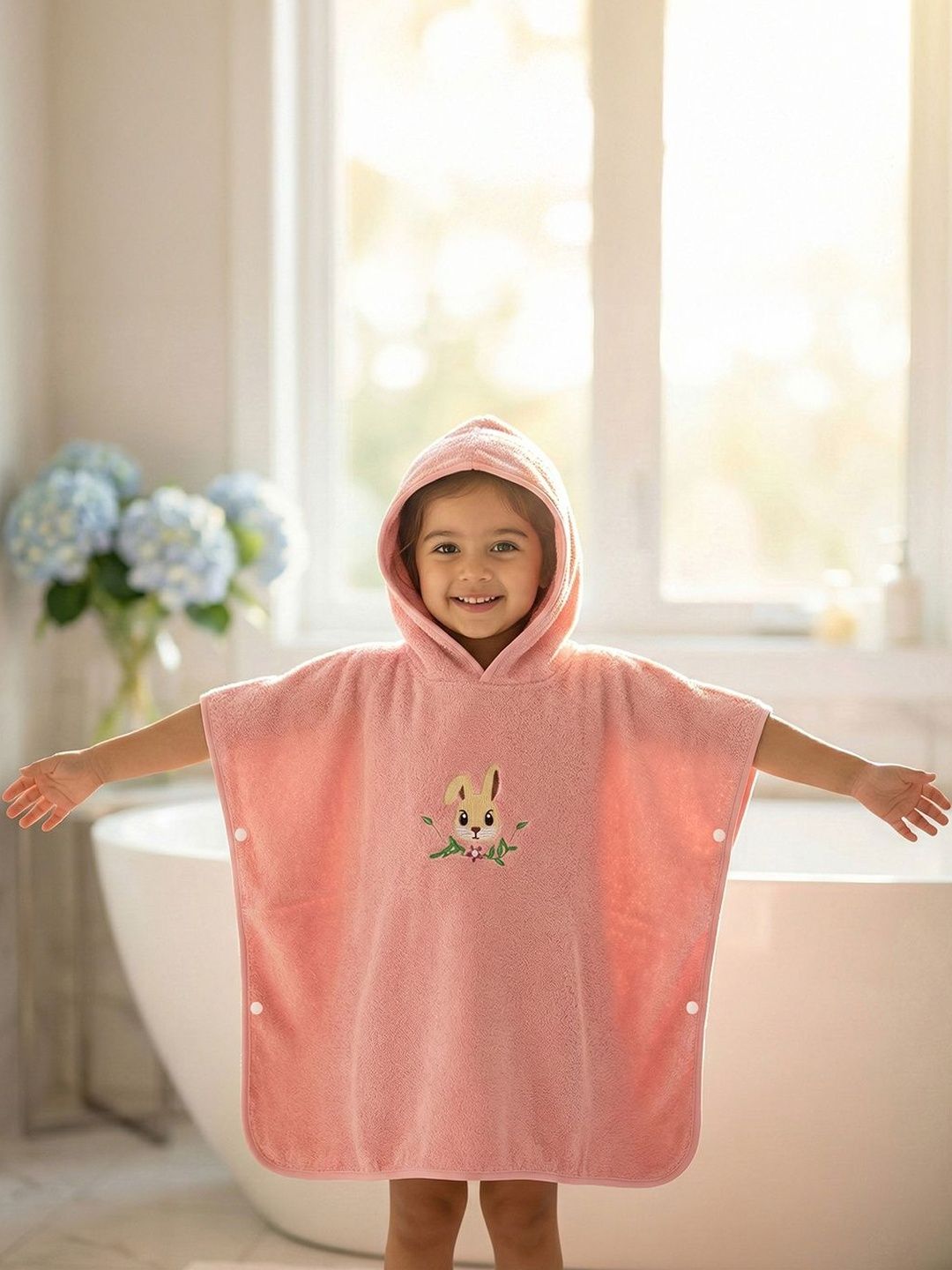Story@home Peach-Coloured 1 300 GSM Bath Towel-image-20
