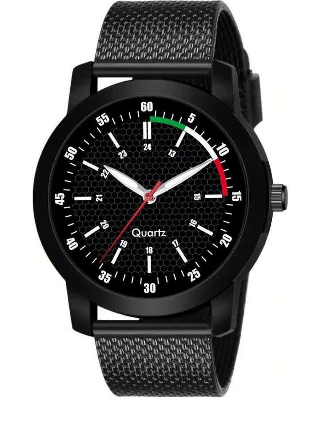 Blutech Unisex Kids Dial & Straps Analogue Watch NO-78-Black Hard Belt-picture-23