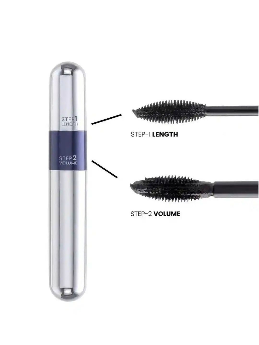 OTAK 2 Step Trouble Volumizing Mascara - 15 ml - Black-picture-10