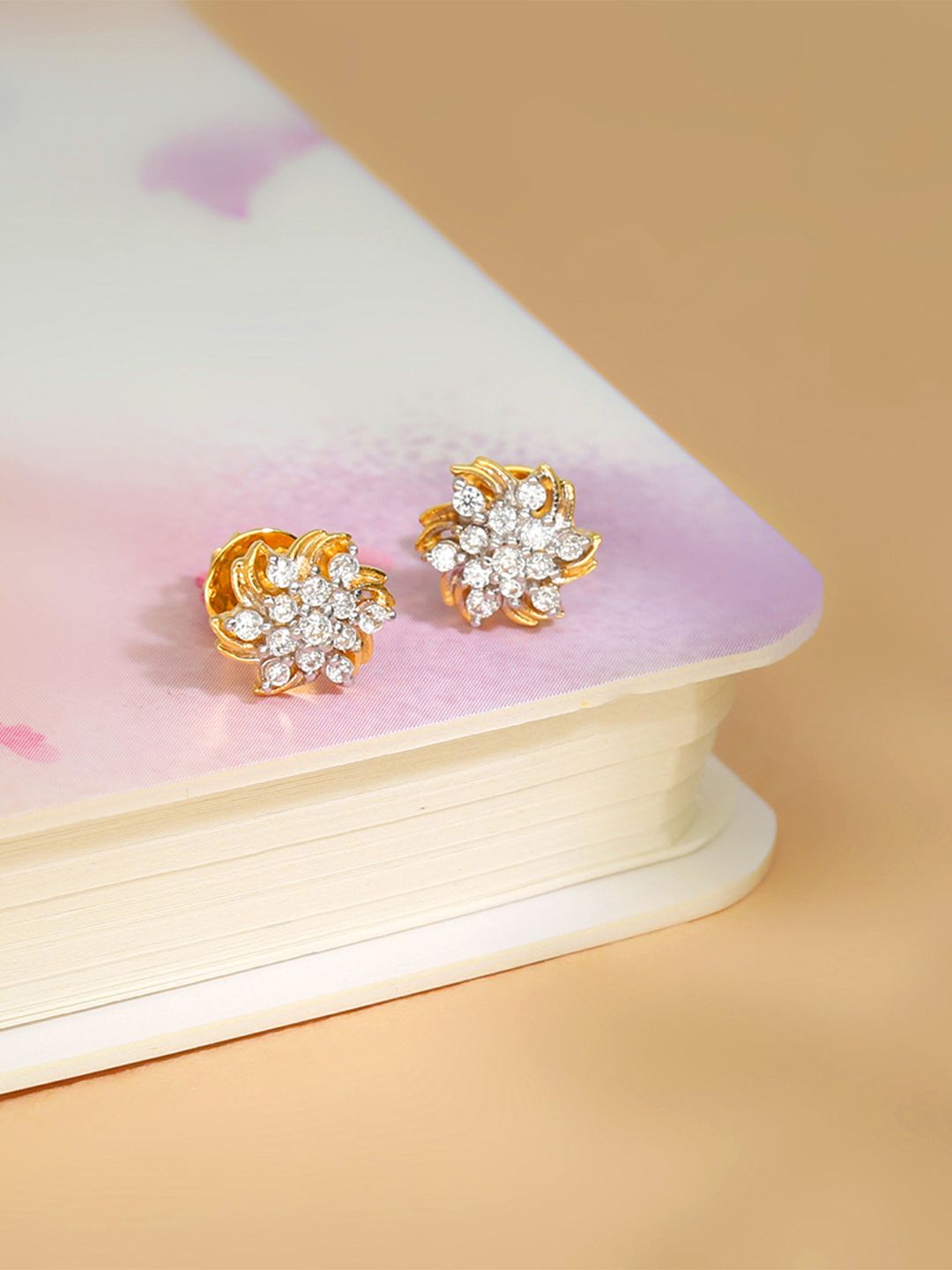 Malabar Gold & Diamonds 18 KT Earrings Gold - 1g-picture-22