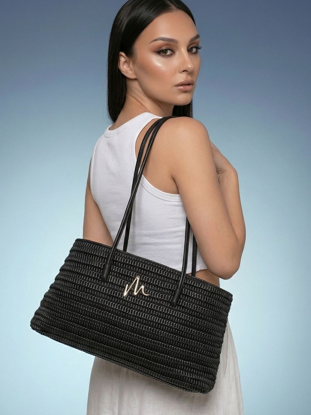 MAEJOY Textured Structured Shoulder Bag-picture-49