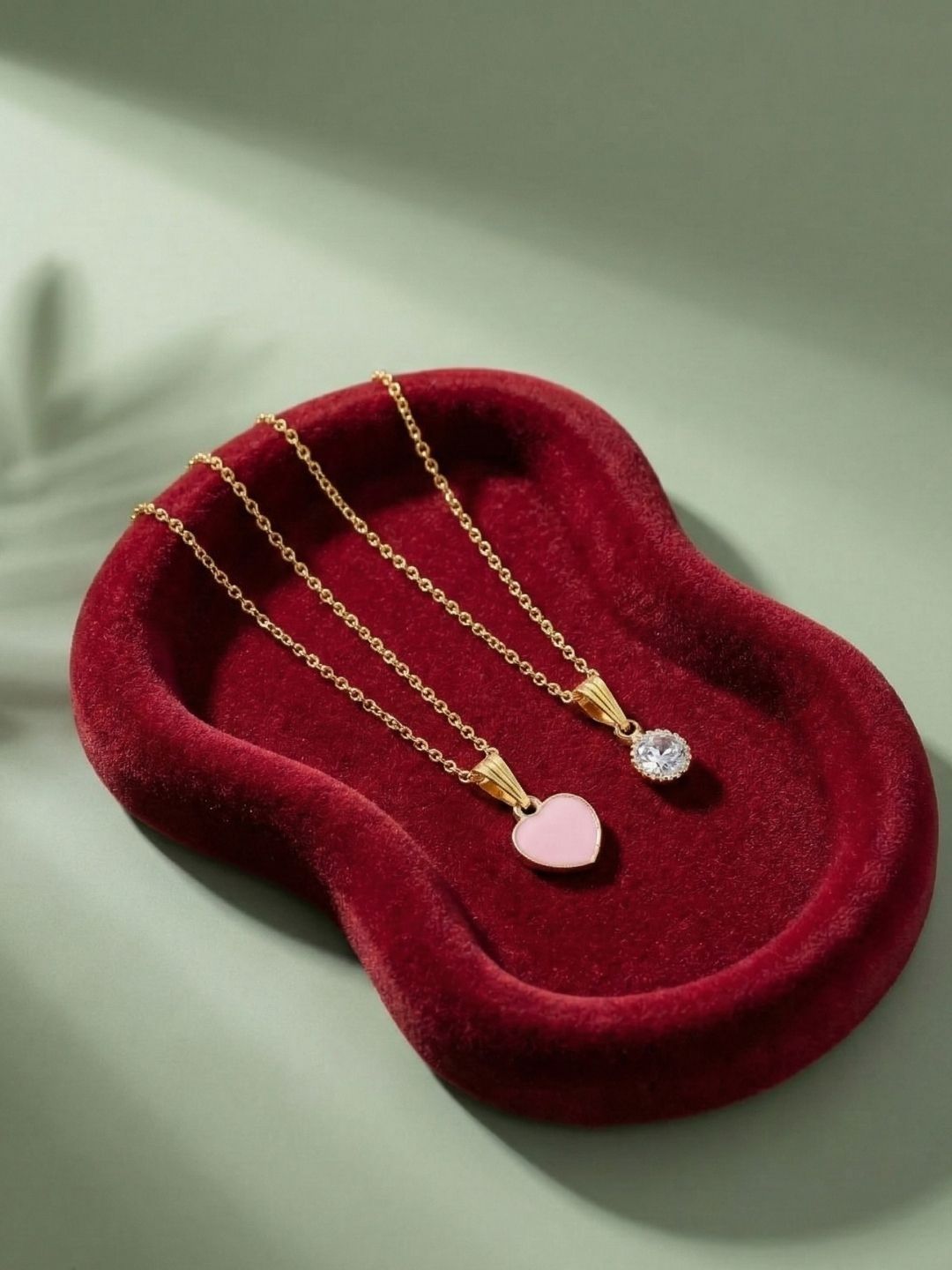 Lara Karen Pack Of 2 Gold-Plated Pendant-picture-26