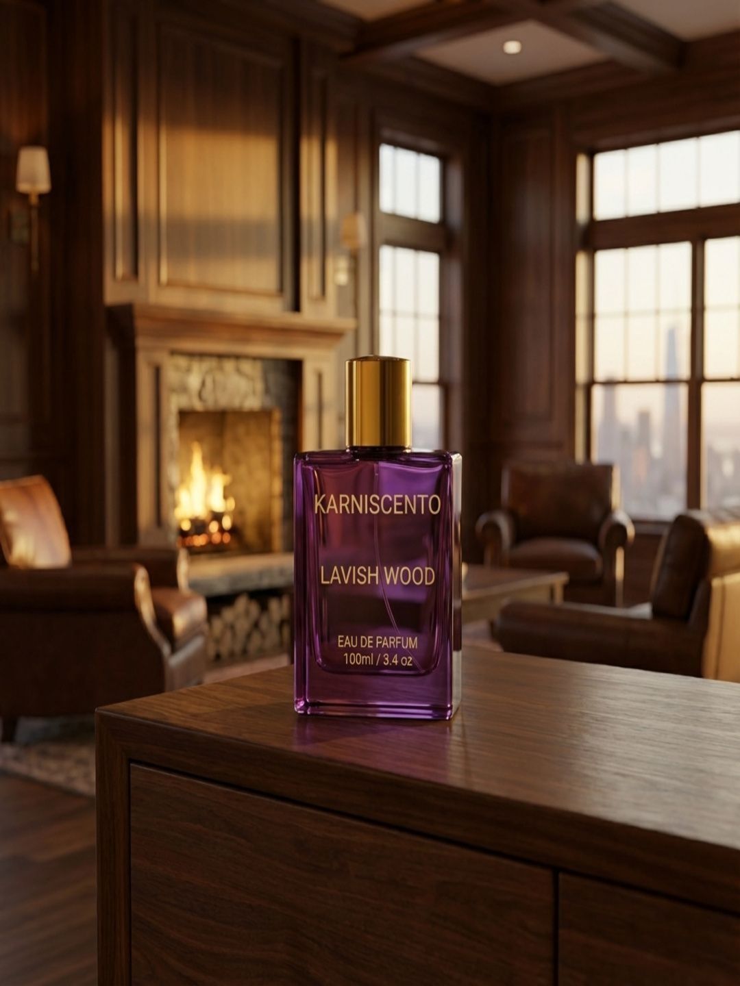 karniscento Lavish Wood Long Lasting Eau De Parfum - 100 ml-image-33