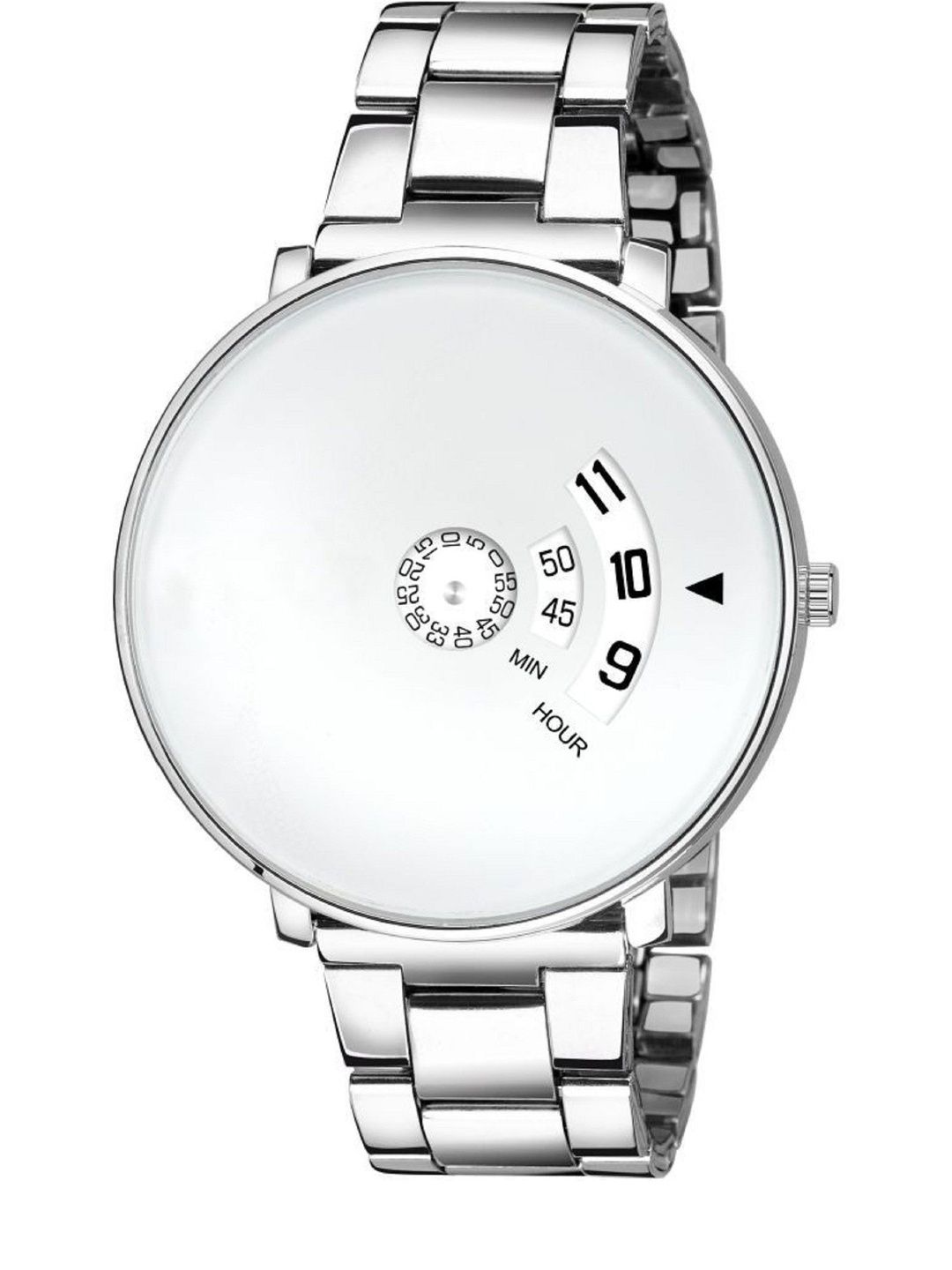 Blutech Men Dial & Stainless Steel Straps Watch Whte Pedu Steel-image-29
