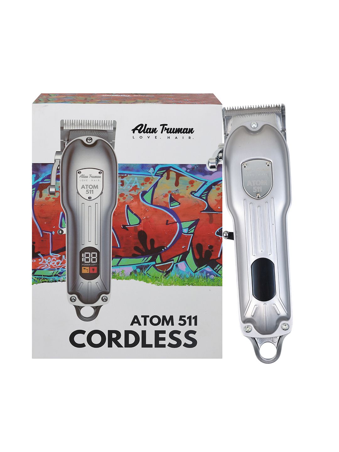 Alan Truman Atom 511 Home Grooming Kit - Silver-Toned-picture-56