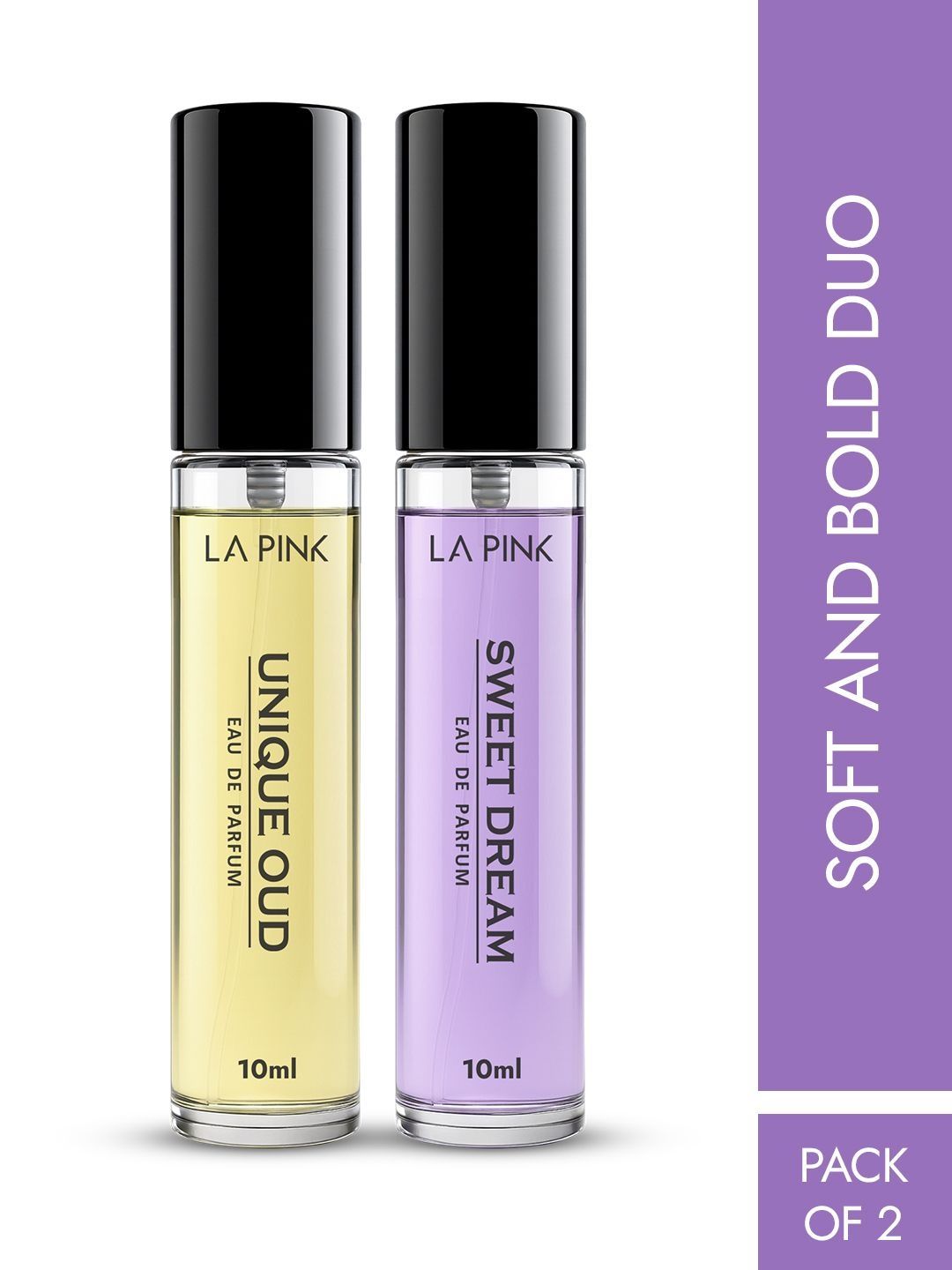 La Pink Set Of 2 Unique Oud & Sweet Dream Long Lasting Eau De Parfum - 25 ml Each-picture-40